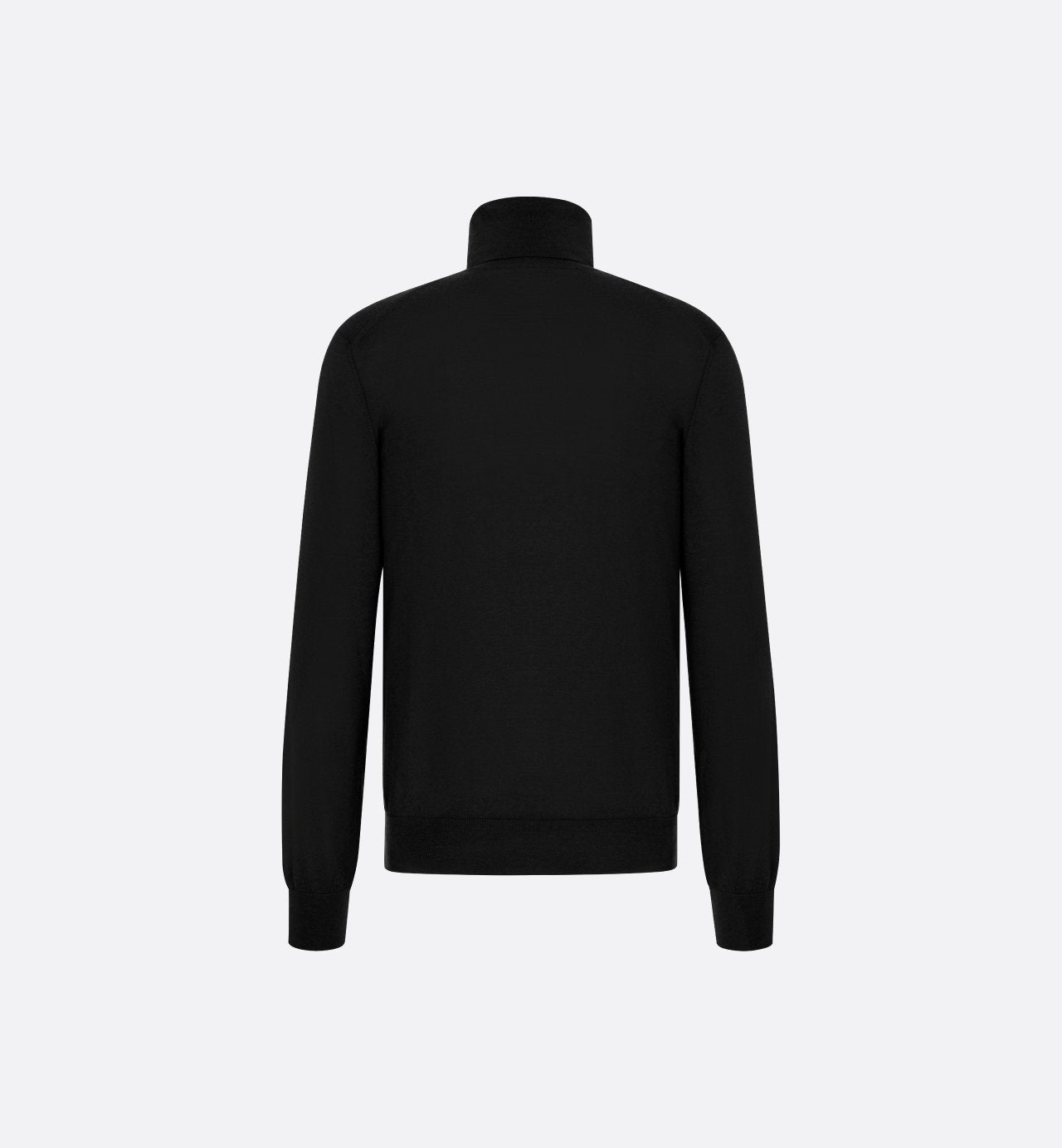 Cd Icon Turtleneck Sweater Black Cashmere Jersey