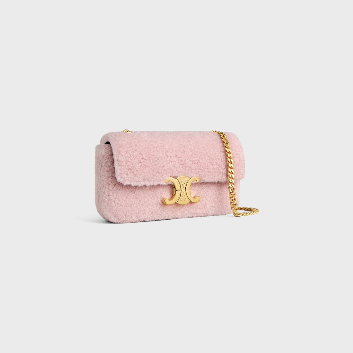 Chain Shoulder Bag Claude In Shearling