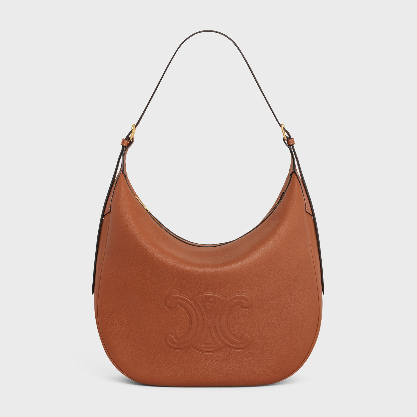 Large Heloïse Cuir Triomphe Bag In Supple Calfskin