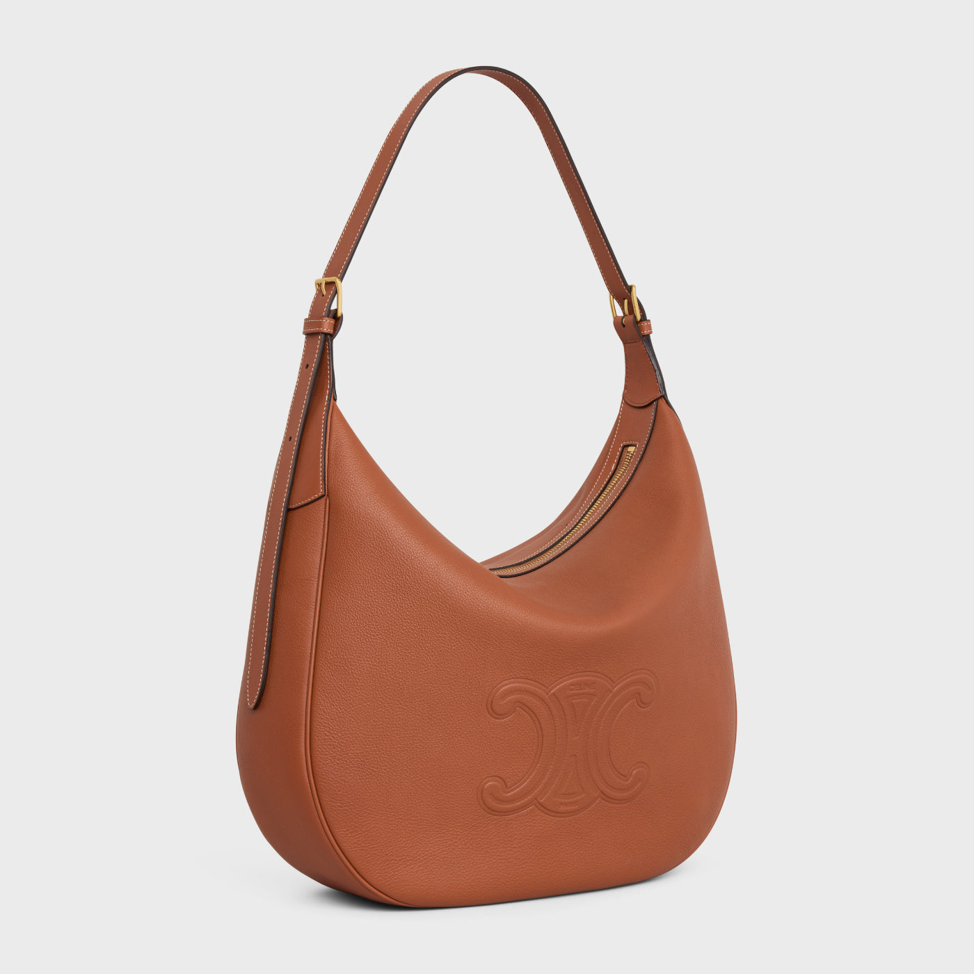 Large Heloïse Cuir Triomphe Bag In Supple Calfskin