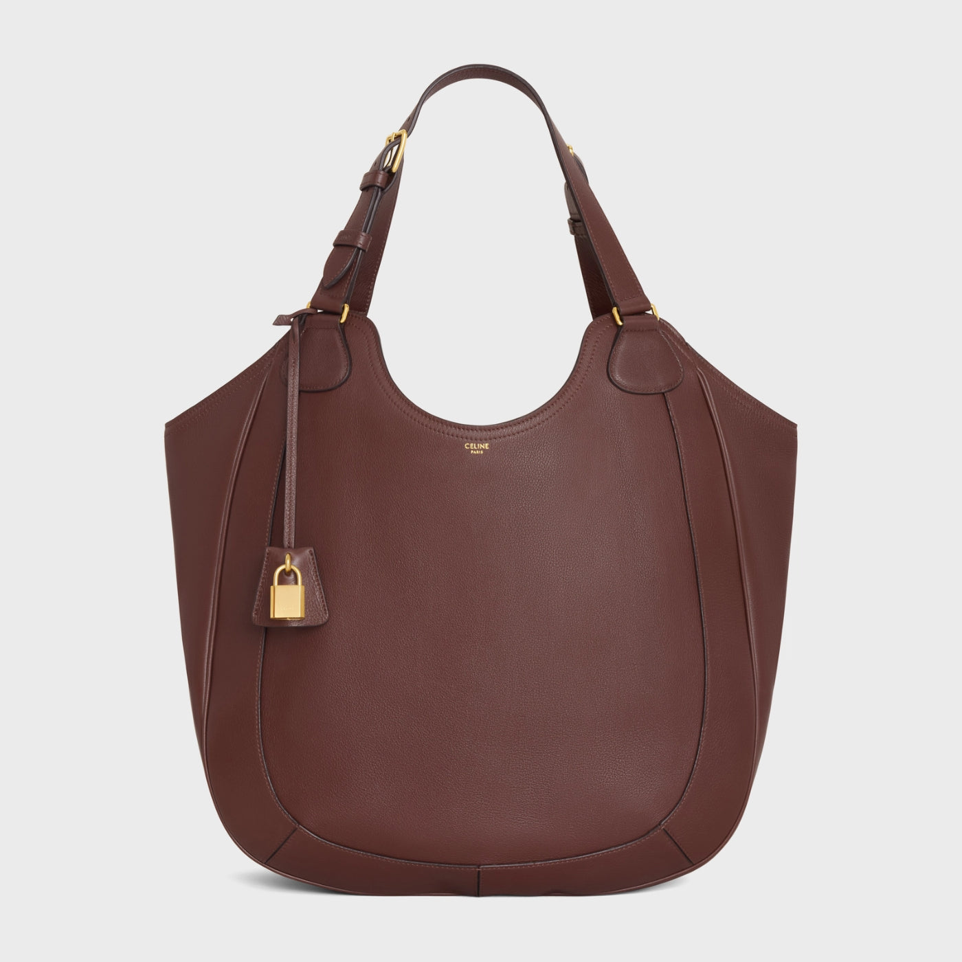 Celine Meo Bag In Supple Calfskin Sands