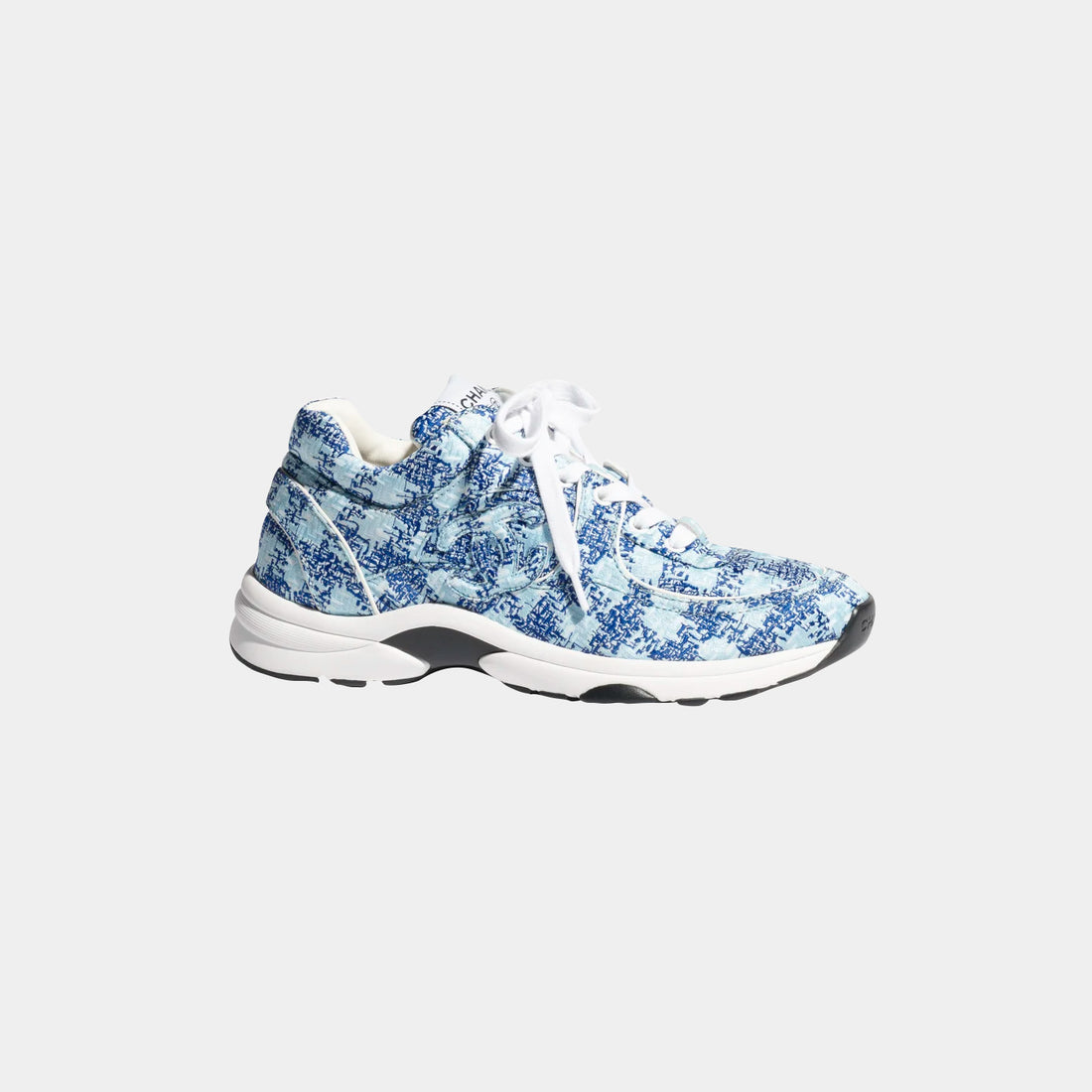 Trainers - Fabric Light Blue, Blue &amp; White