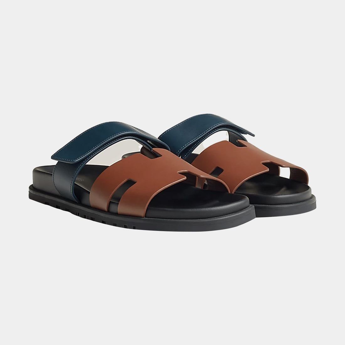 Chypre Sandal - Gold / Bleu Céleste