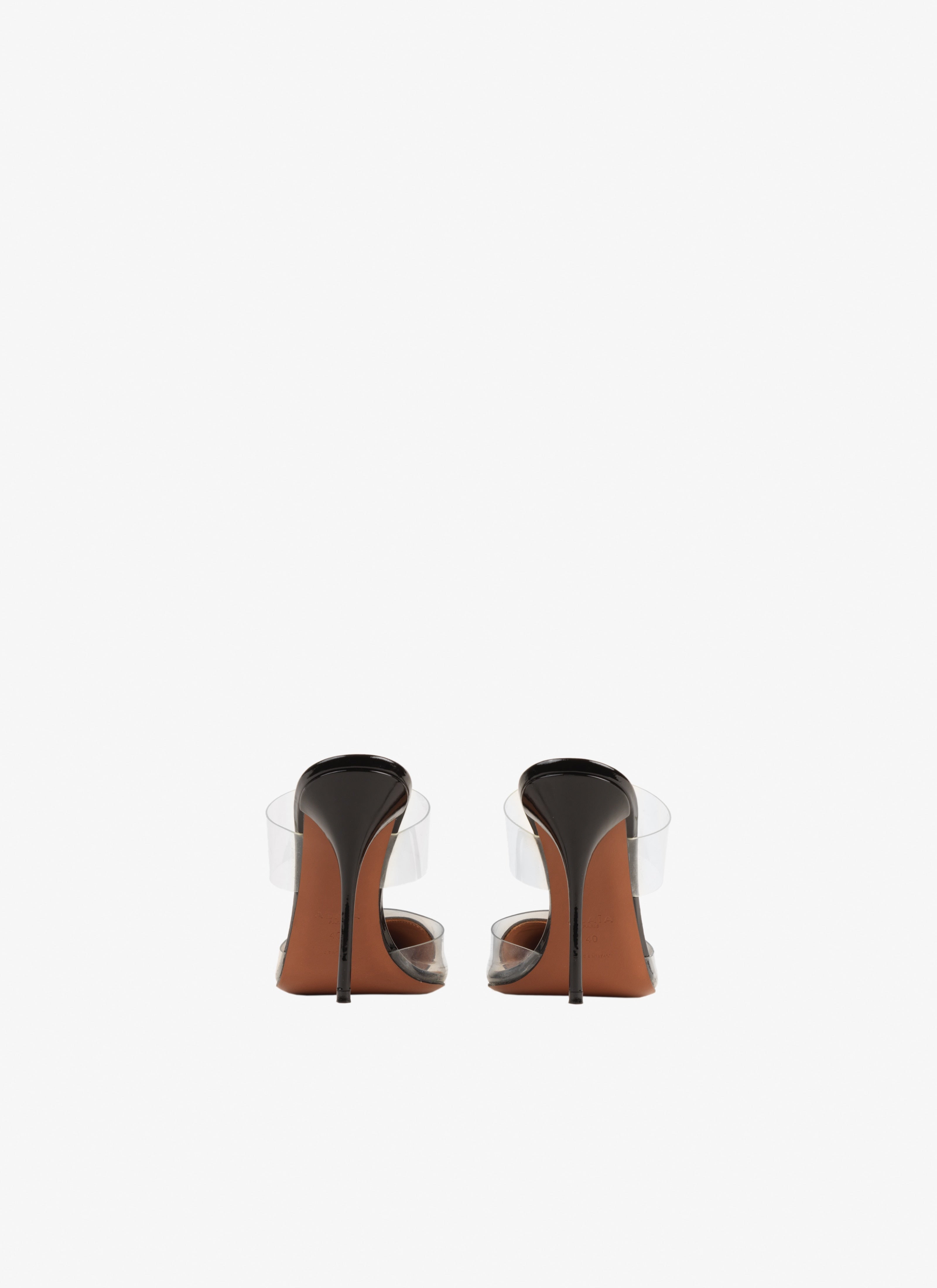 Le Cœur Mules In Patent Calfskin