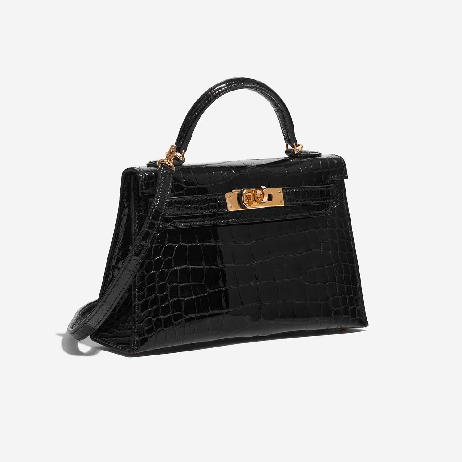 Kelly Mini Alligator Black