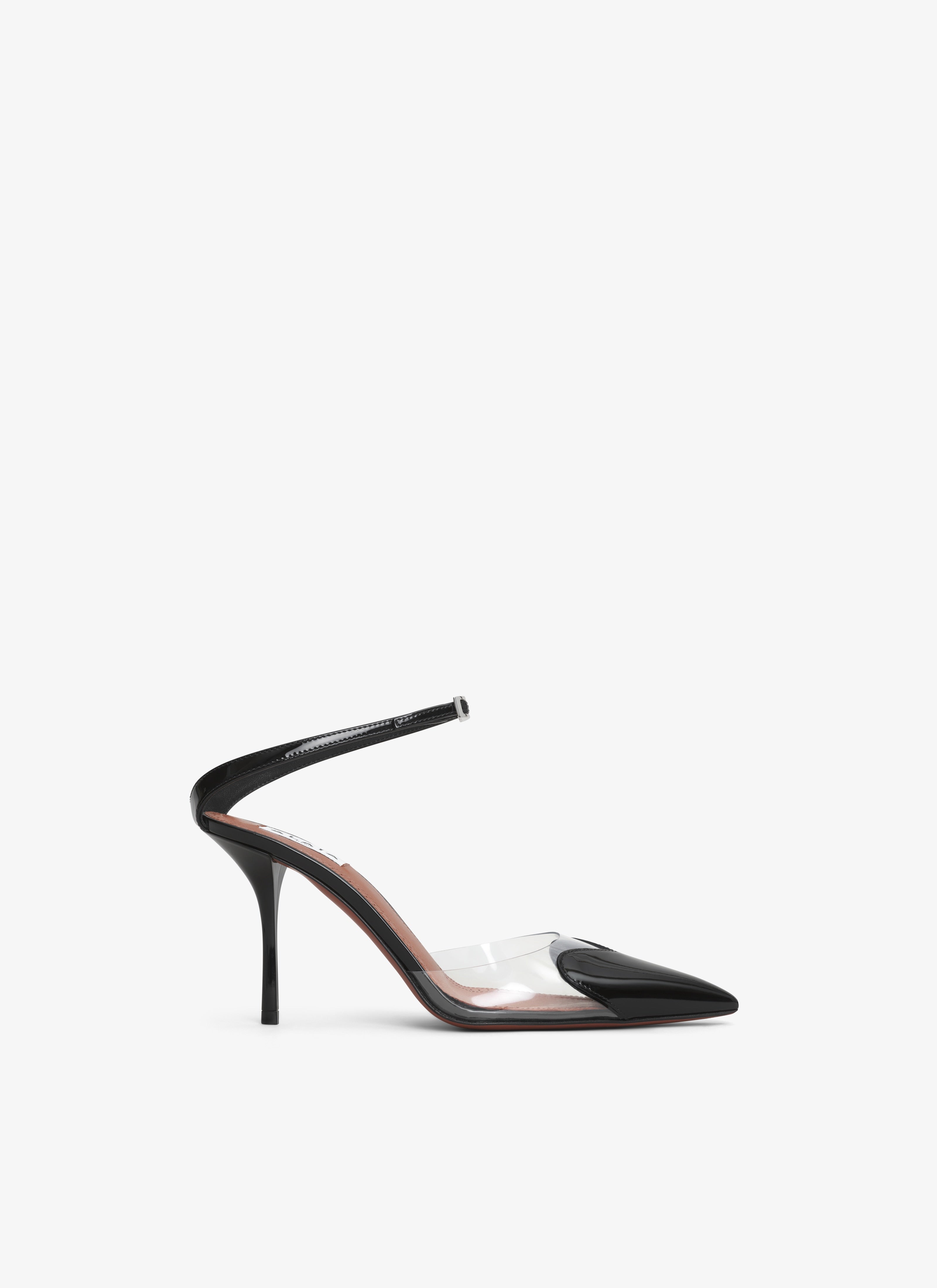 LE CŒUR PUMPS IN PATENT CALFSKIN