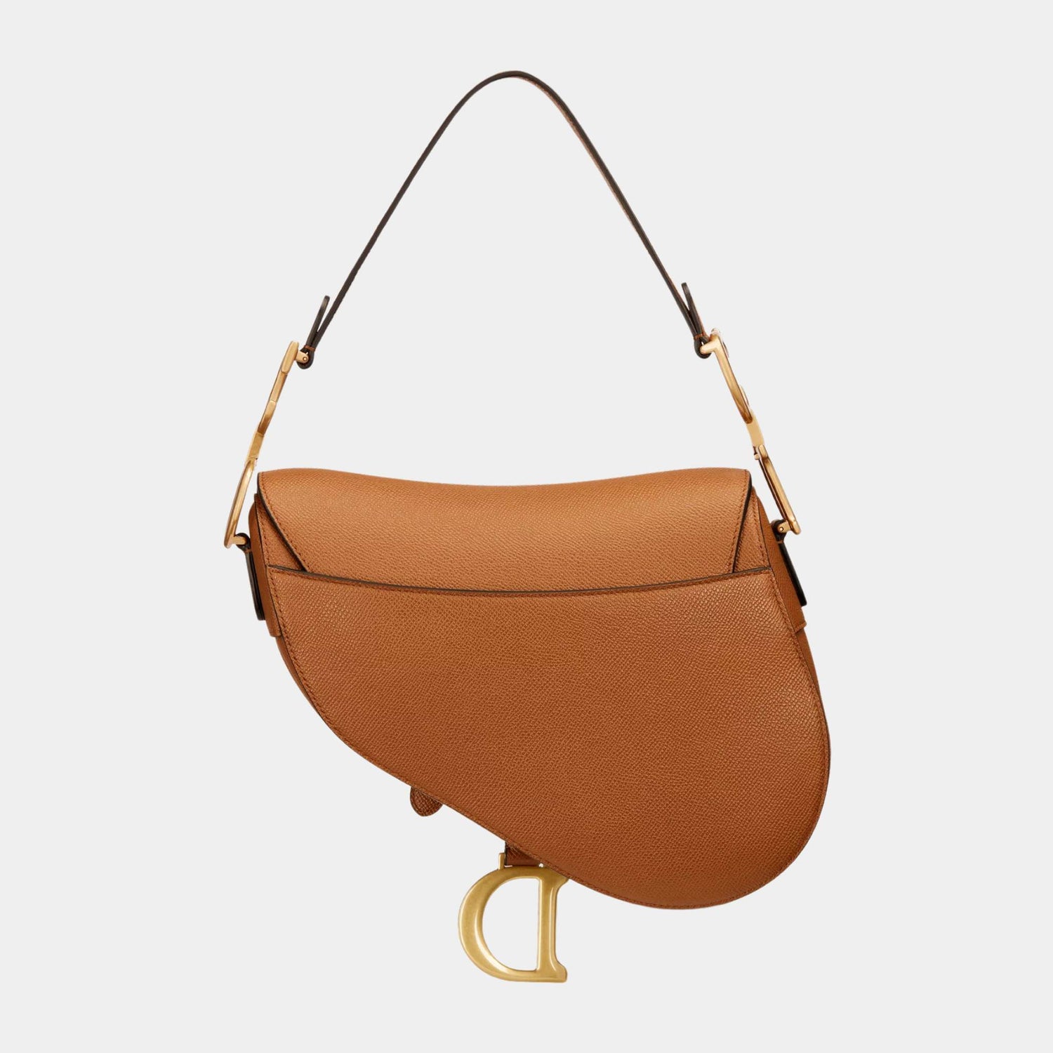 Dior Saddle Bag With Strap, Golden Saddle, Back