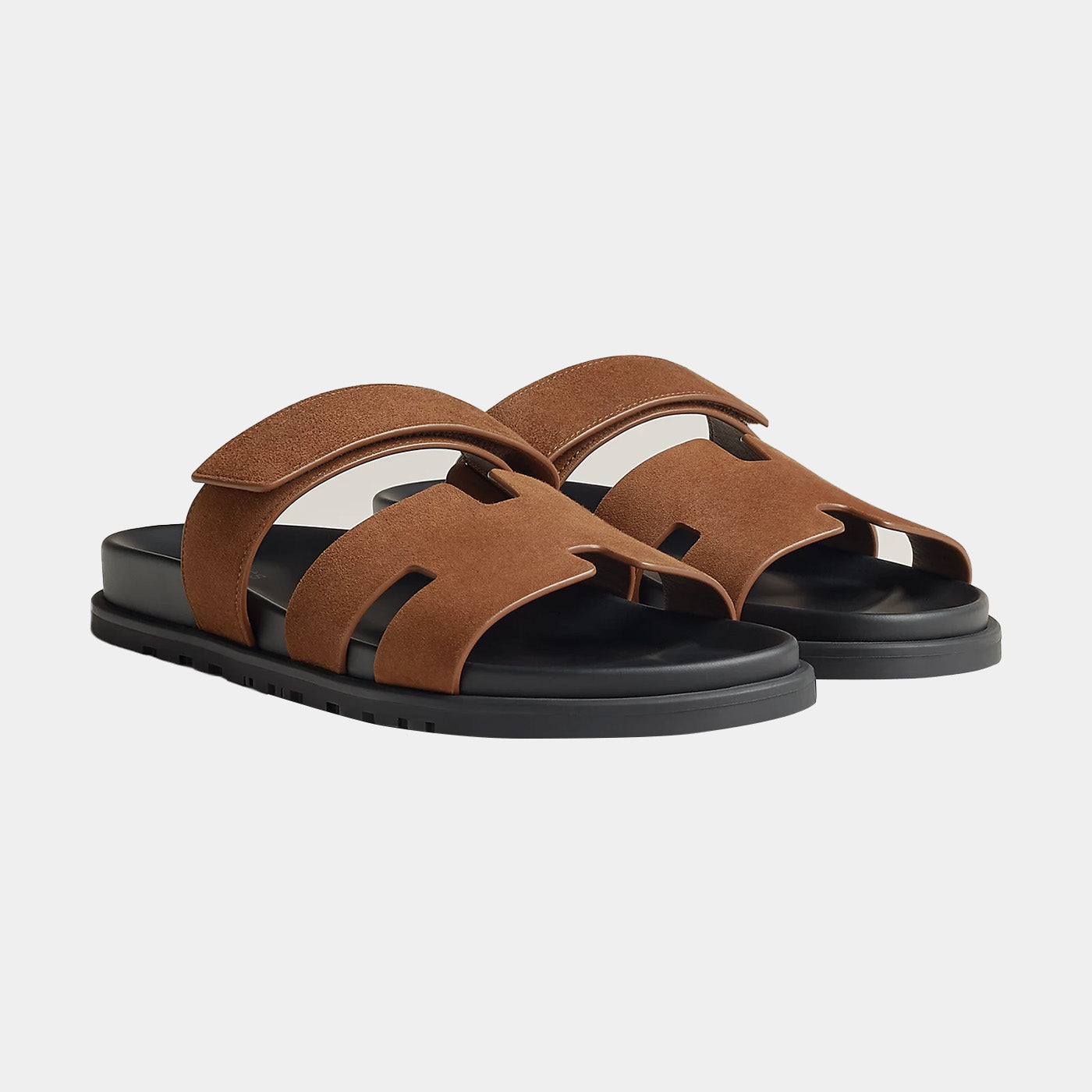 Chypre Sandal - Natural Suede