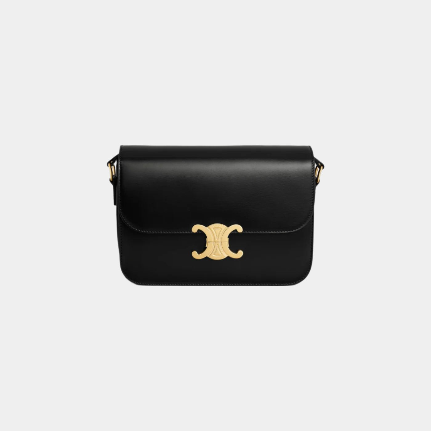 Classique Triomphe Bag In Shiny Calfskin