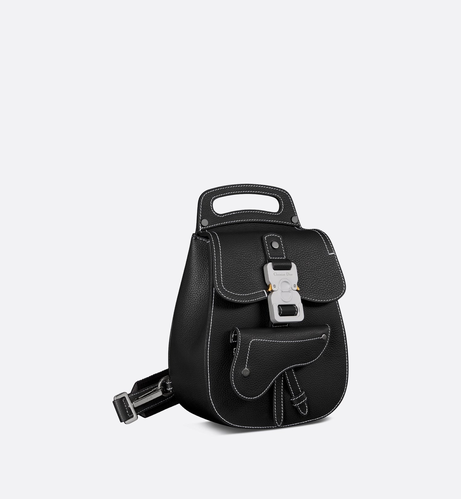 Gallop Sling Bag Black Grained Calfskin