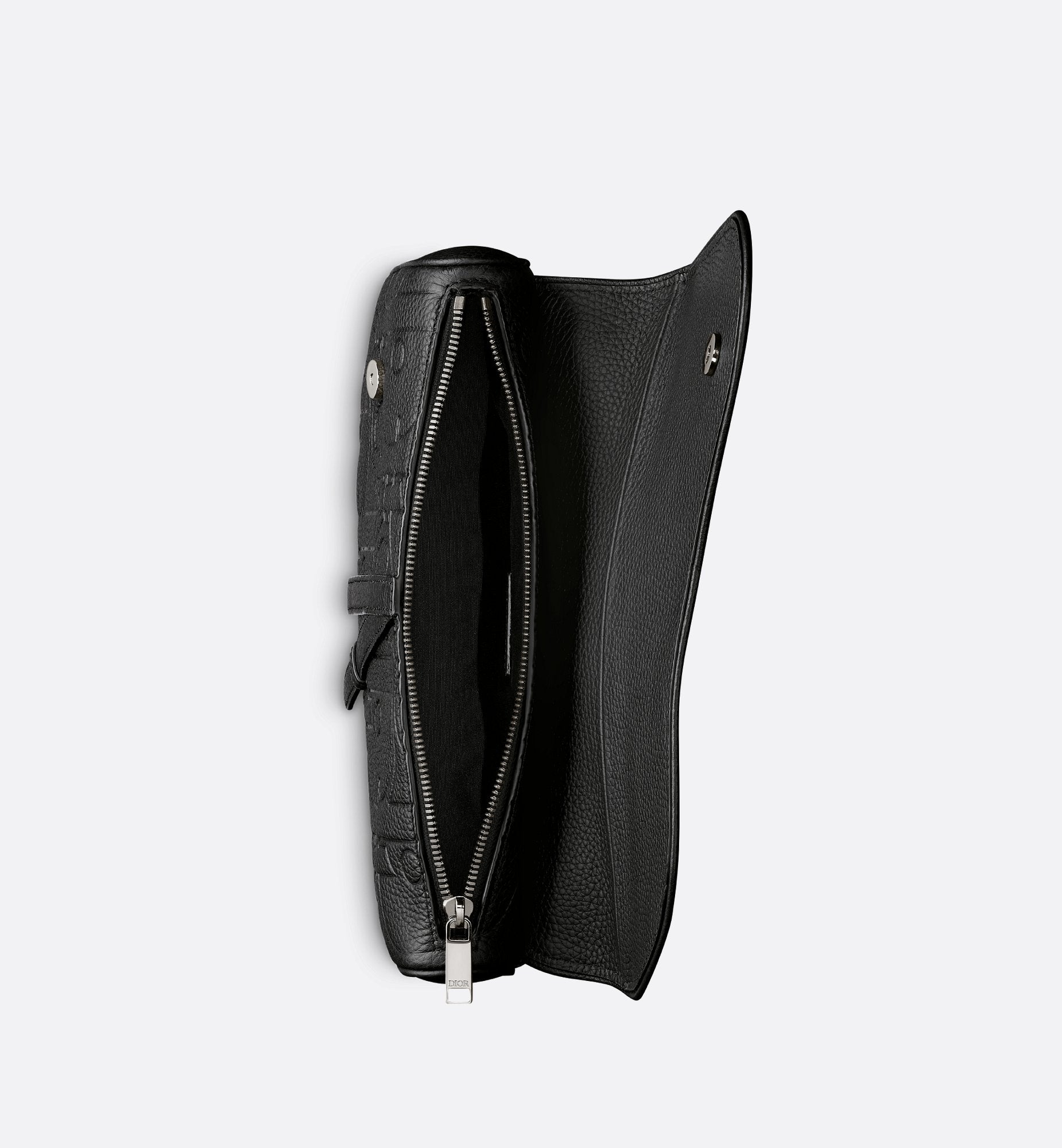 Saddle Bag Black Dior Gravity Leather And Black Grained Calfskin