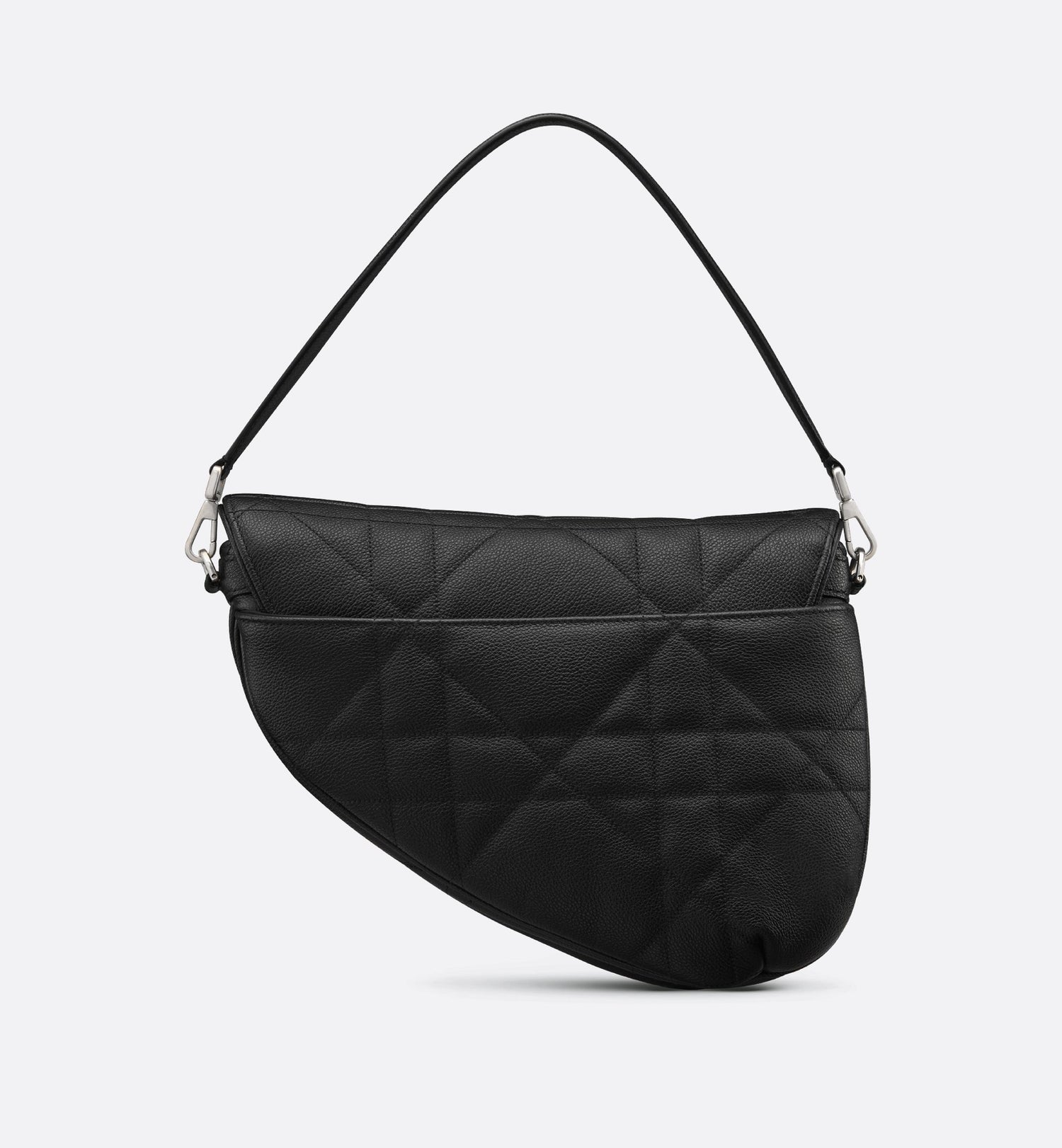 Saddle Twin Bag Black Maxicannage Calfskin