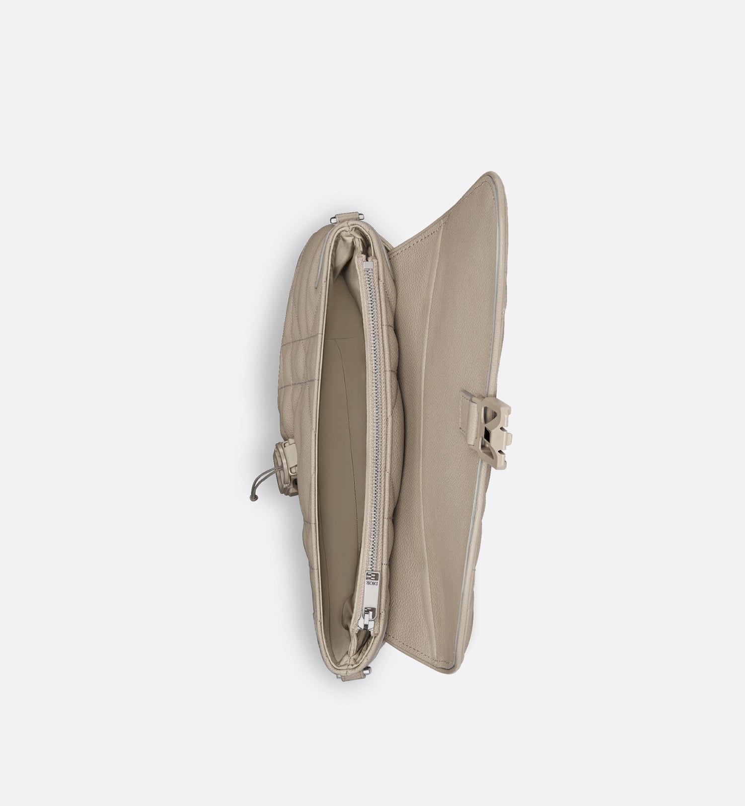 Saddle Twin Bag Beige Maxicannage Calfskin