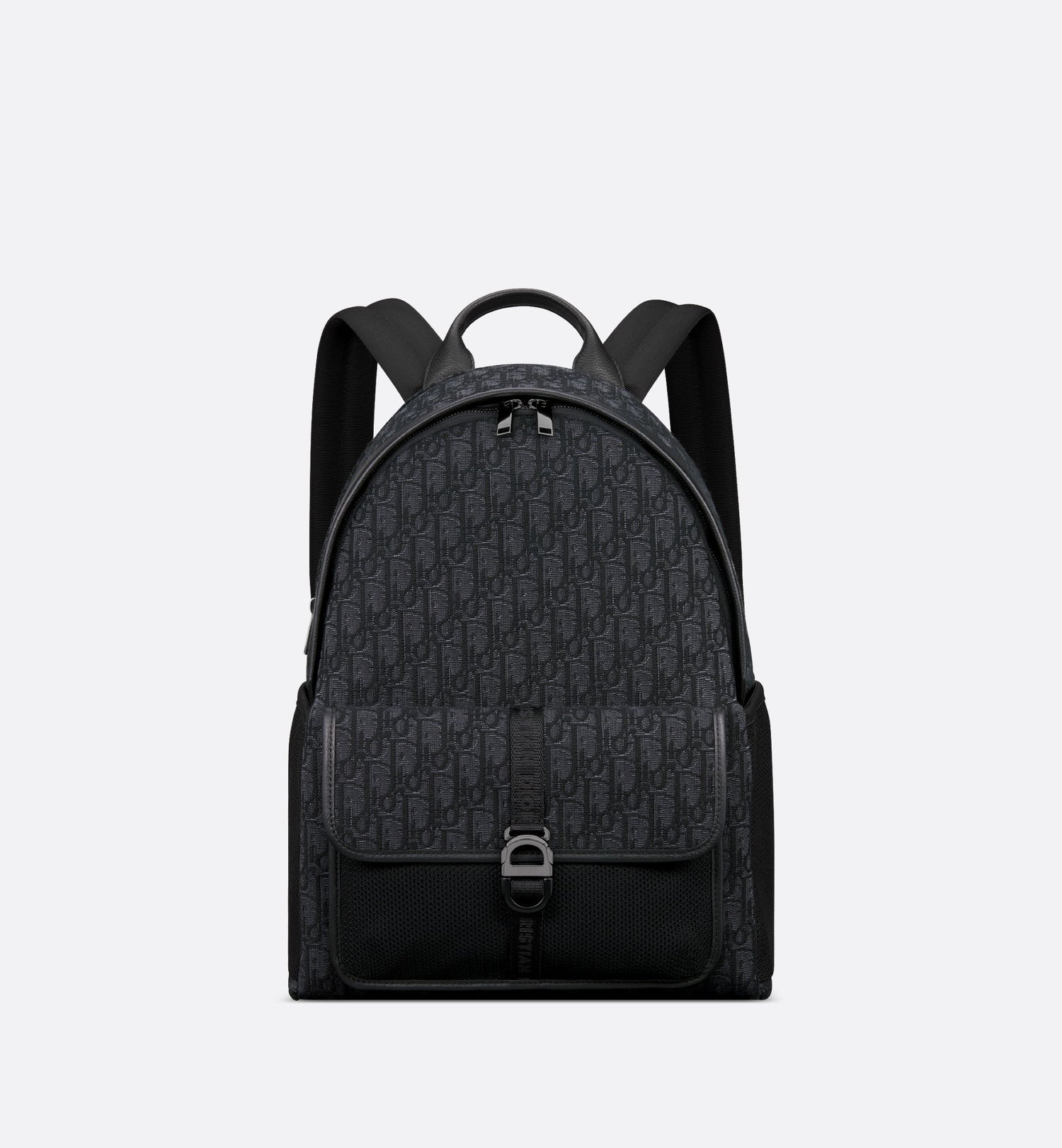 8 Backpack Black Dior Oblique Jacquard