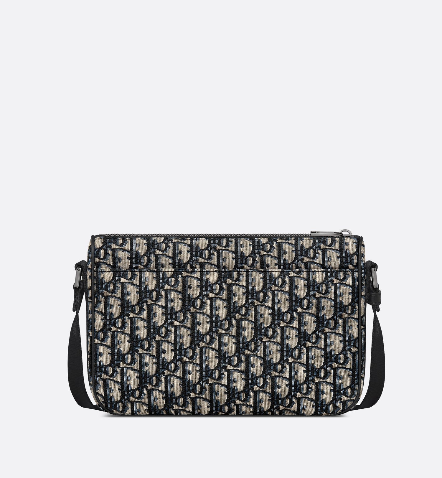 8 Bag With Strap Beige And Black Dior Oblique Jacquard