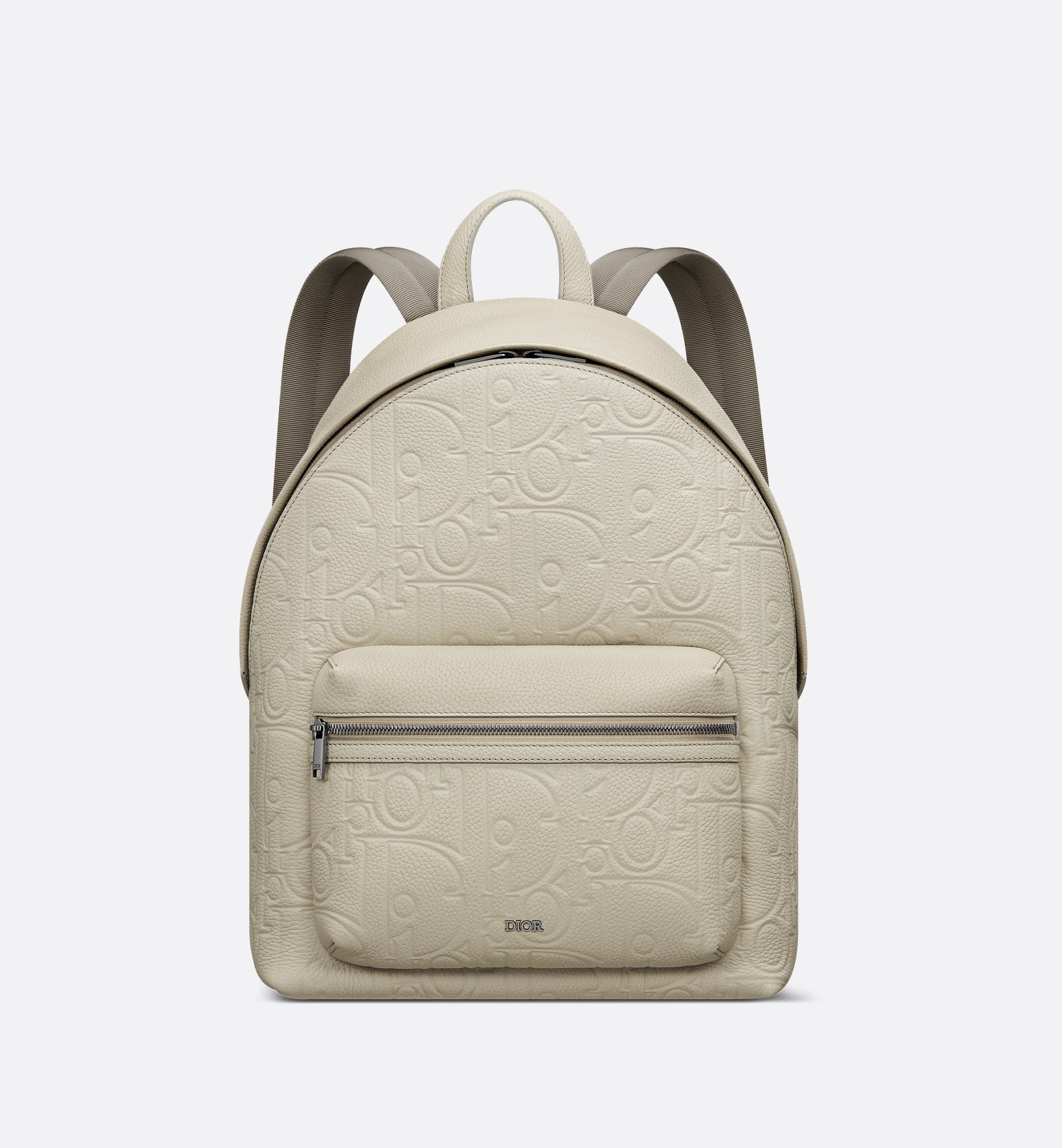 Rider 2.0 Zipped Backpack Beige Dior Gravity Leather And Beige Grained Sands UAE