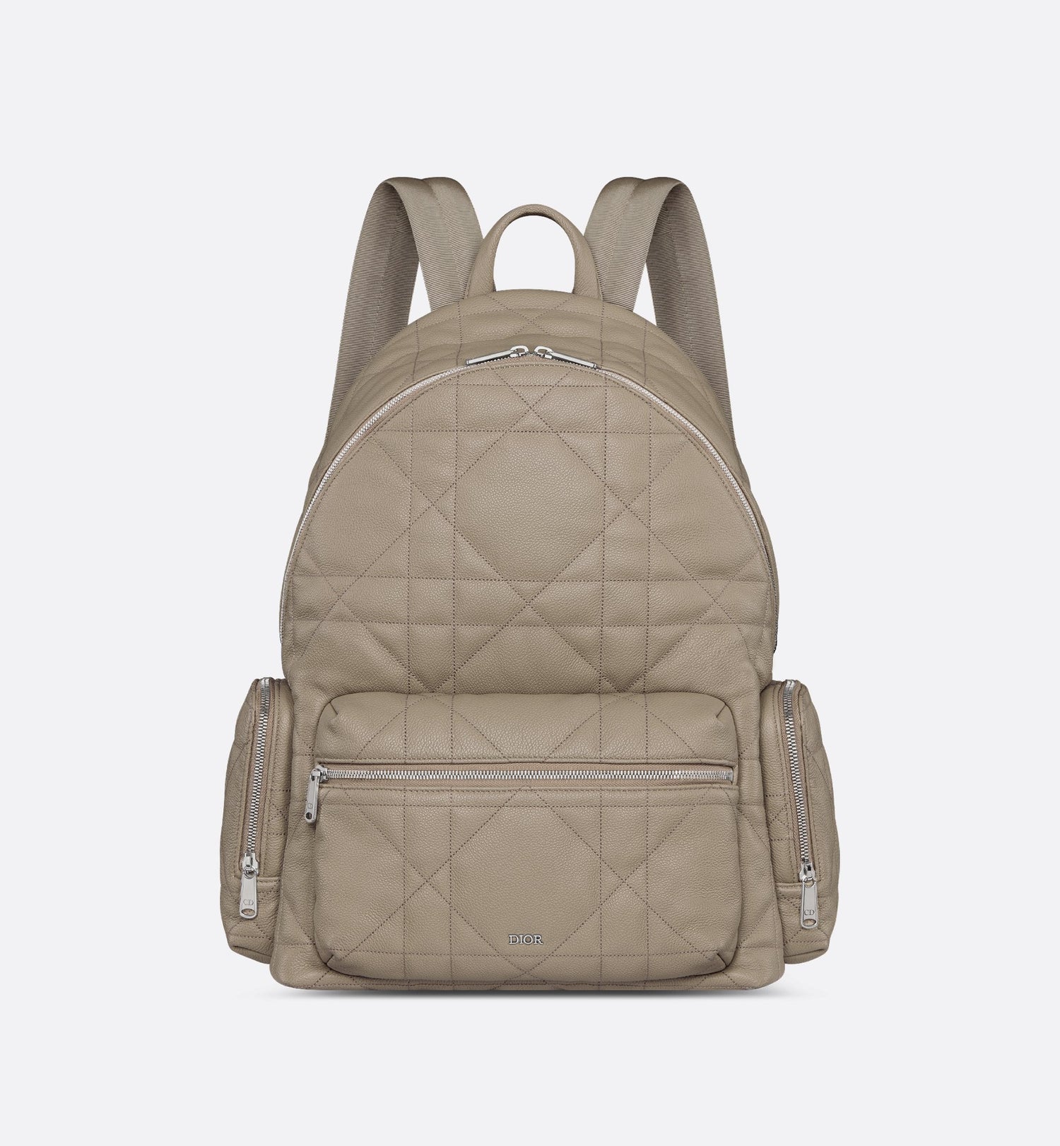 Backpack Beige Maxicannage Calfskin