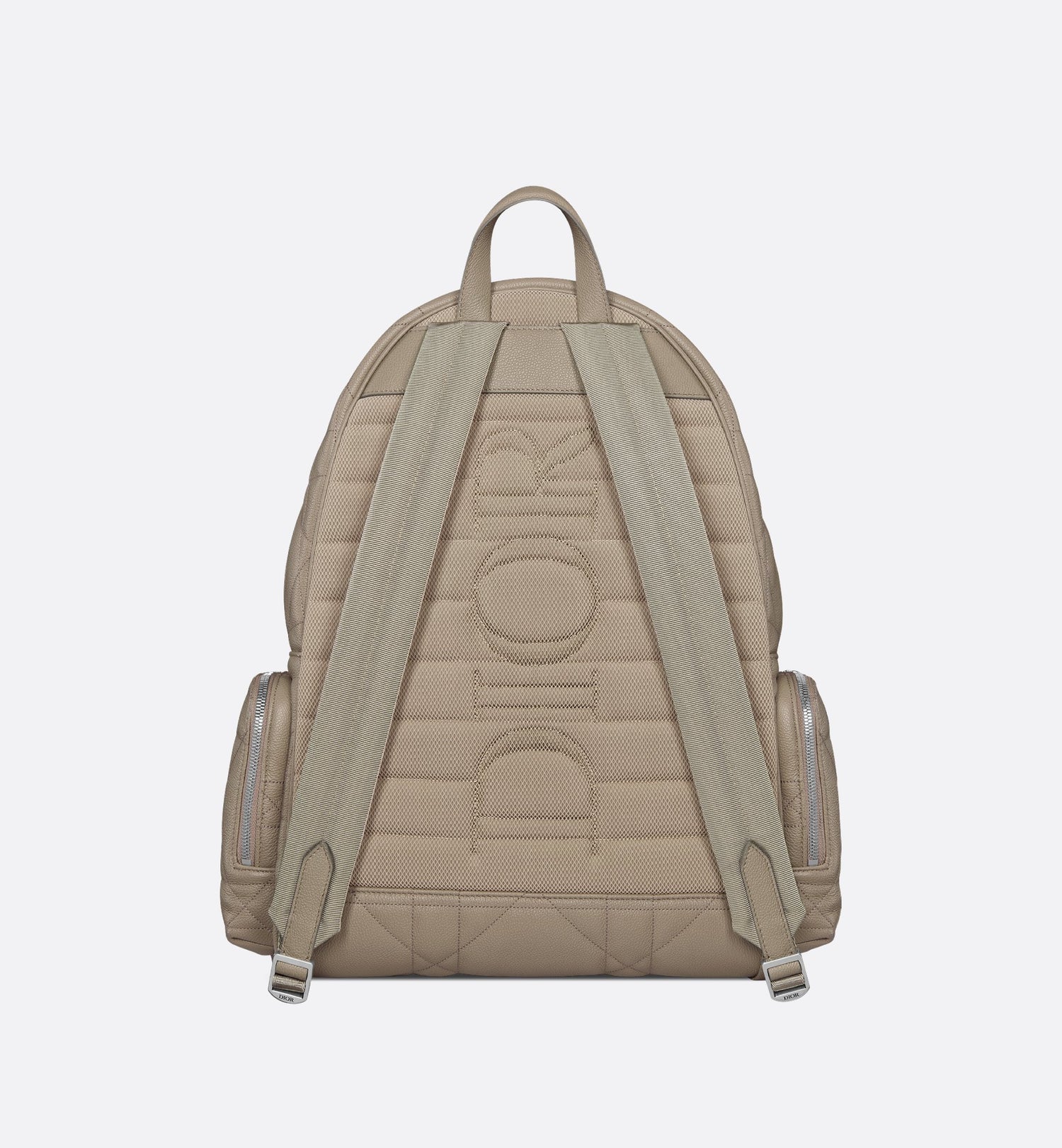 Backpack Beige Maxicannage Calfskin