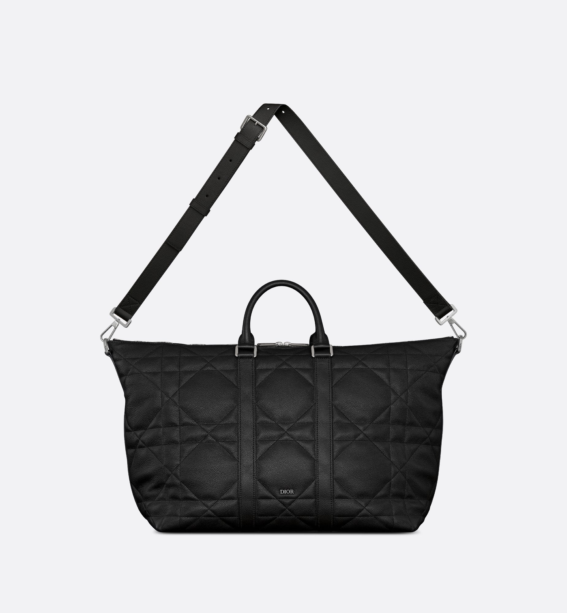 Weekender 40 Black Maxicannage Calfskin