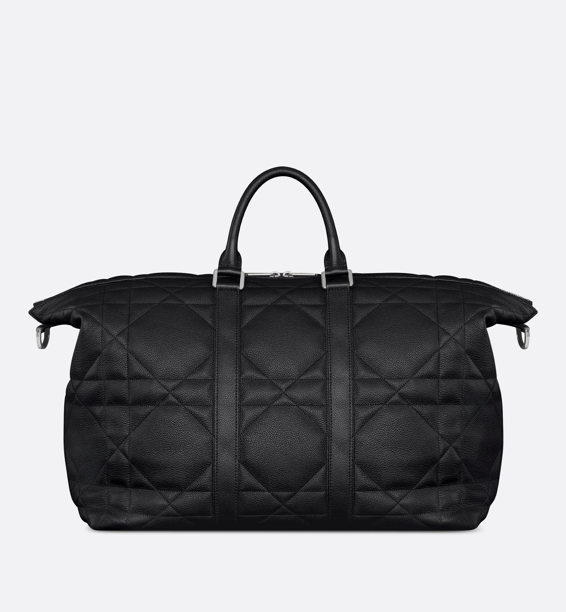 Weekender 40 Black Maxicannage Calfskin