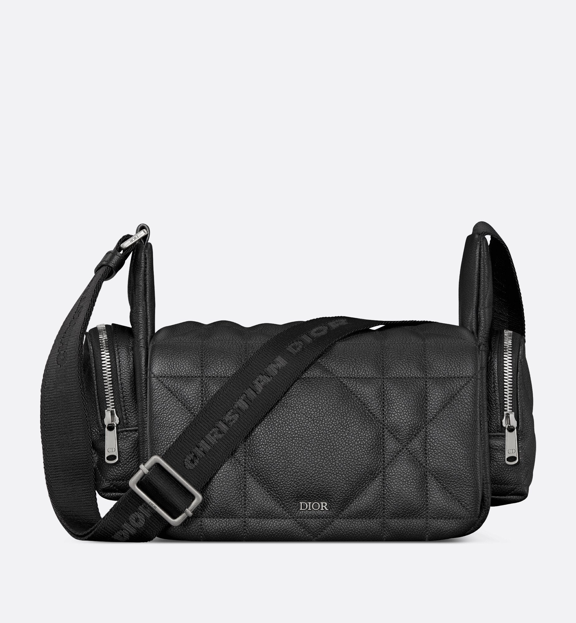 Camera Bag Black Maxicannage Calfskin Sands