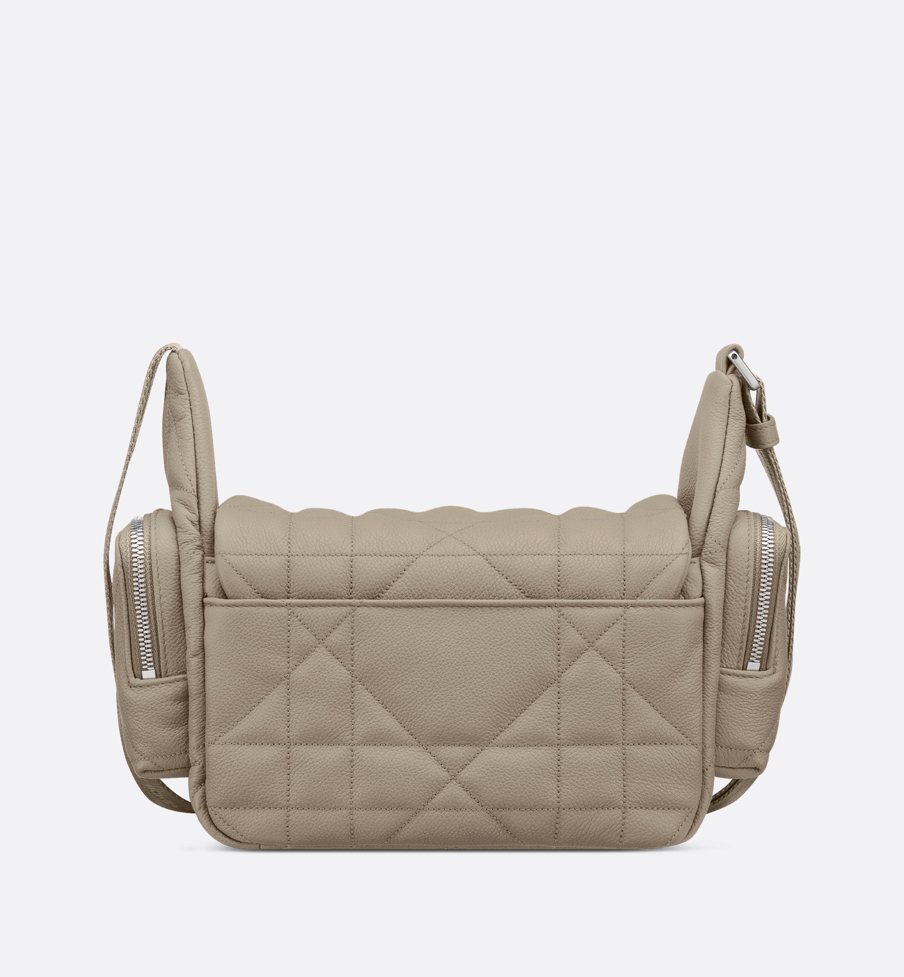 Camera Bag Beige Maxicannage Calfskin