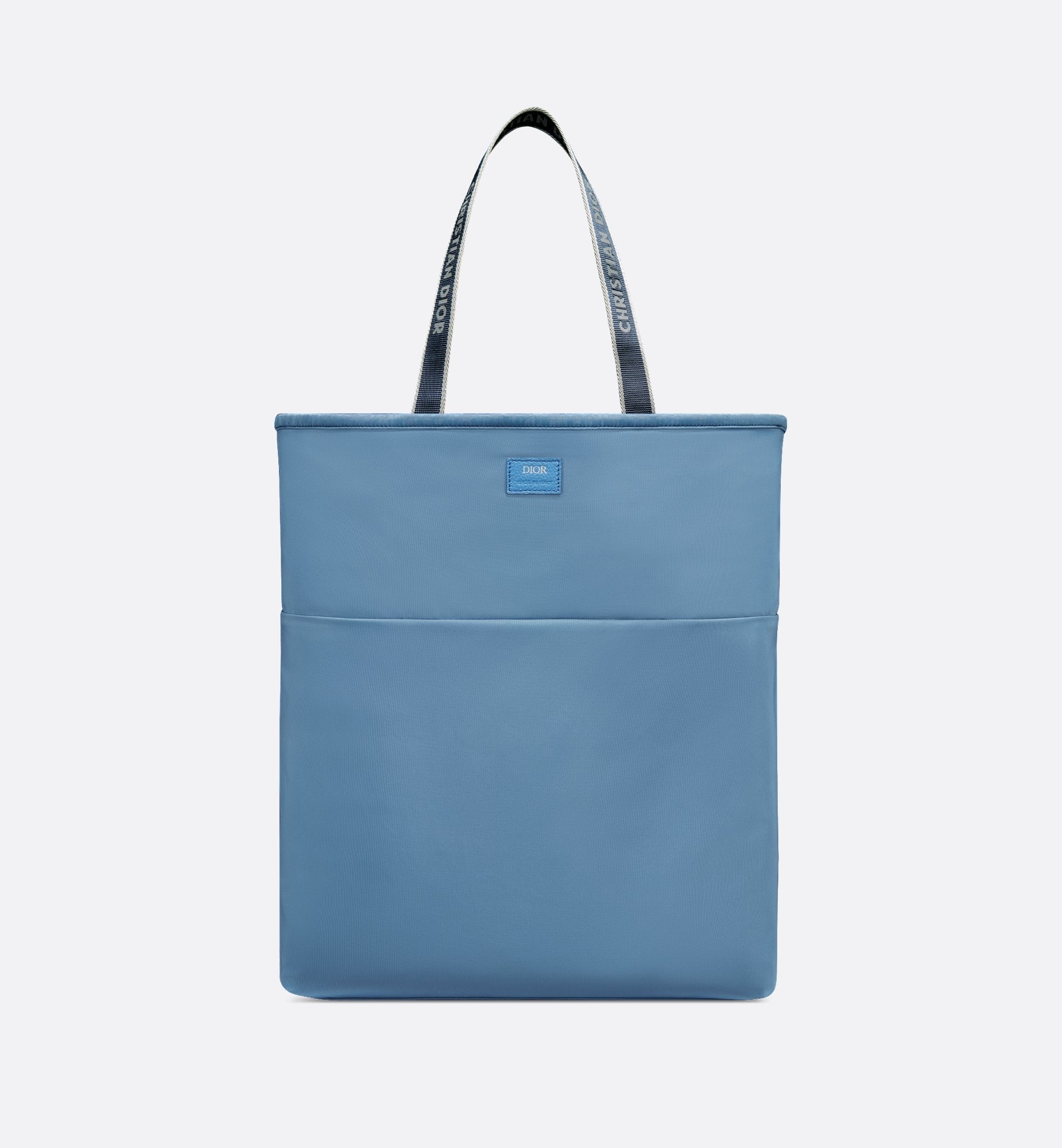 Reversible Tote Blue Dior Oblique Terry Cotton And Blue Dior Oblique Technical Nylon