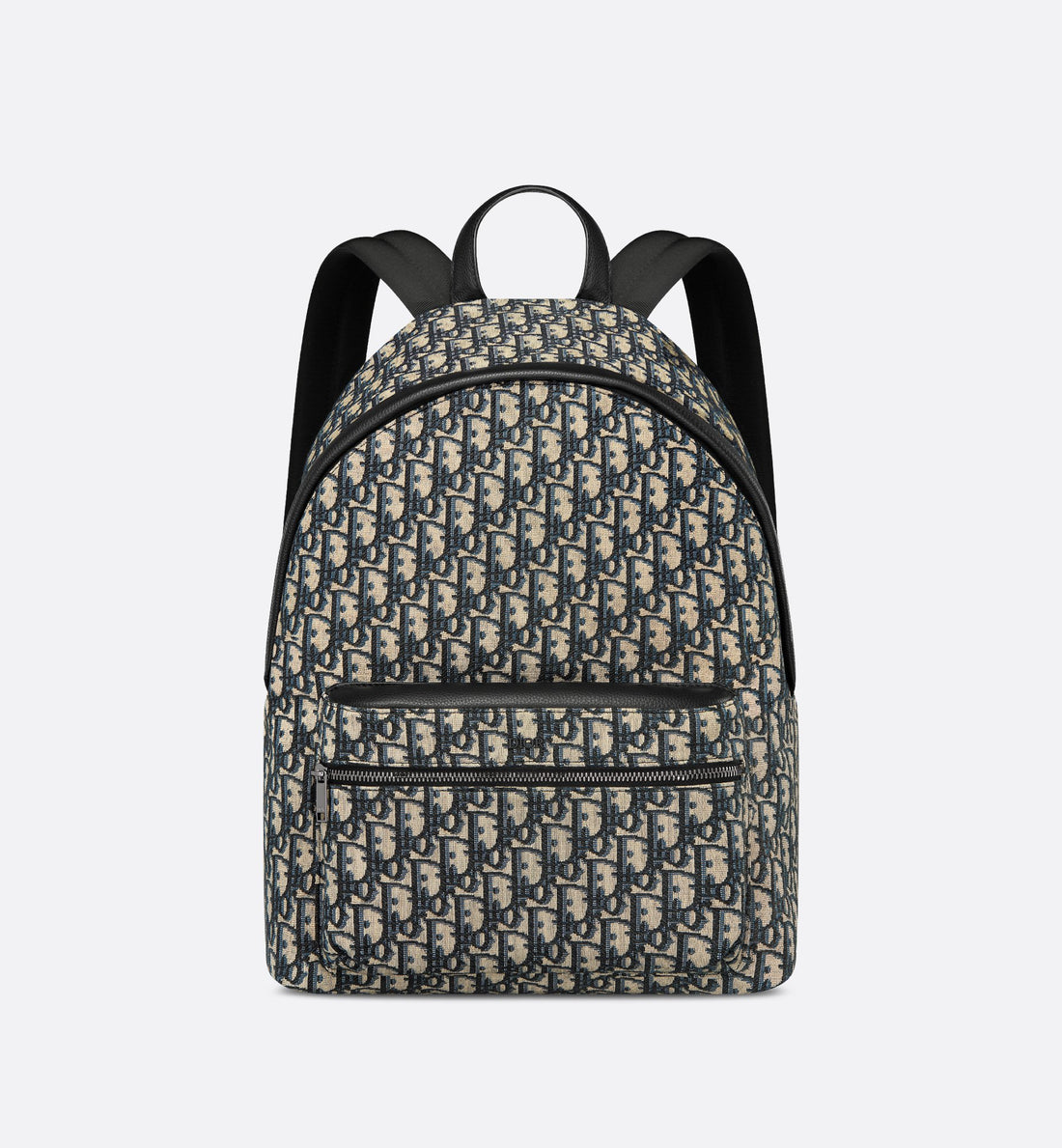 Rider Backpack Beige And Black Dior Oblique Jacquard