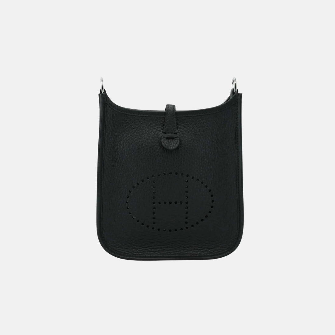 Mini Evelyne TPM Amazone 89 Taurillon Clemence Black PHW
