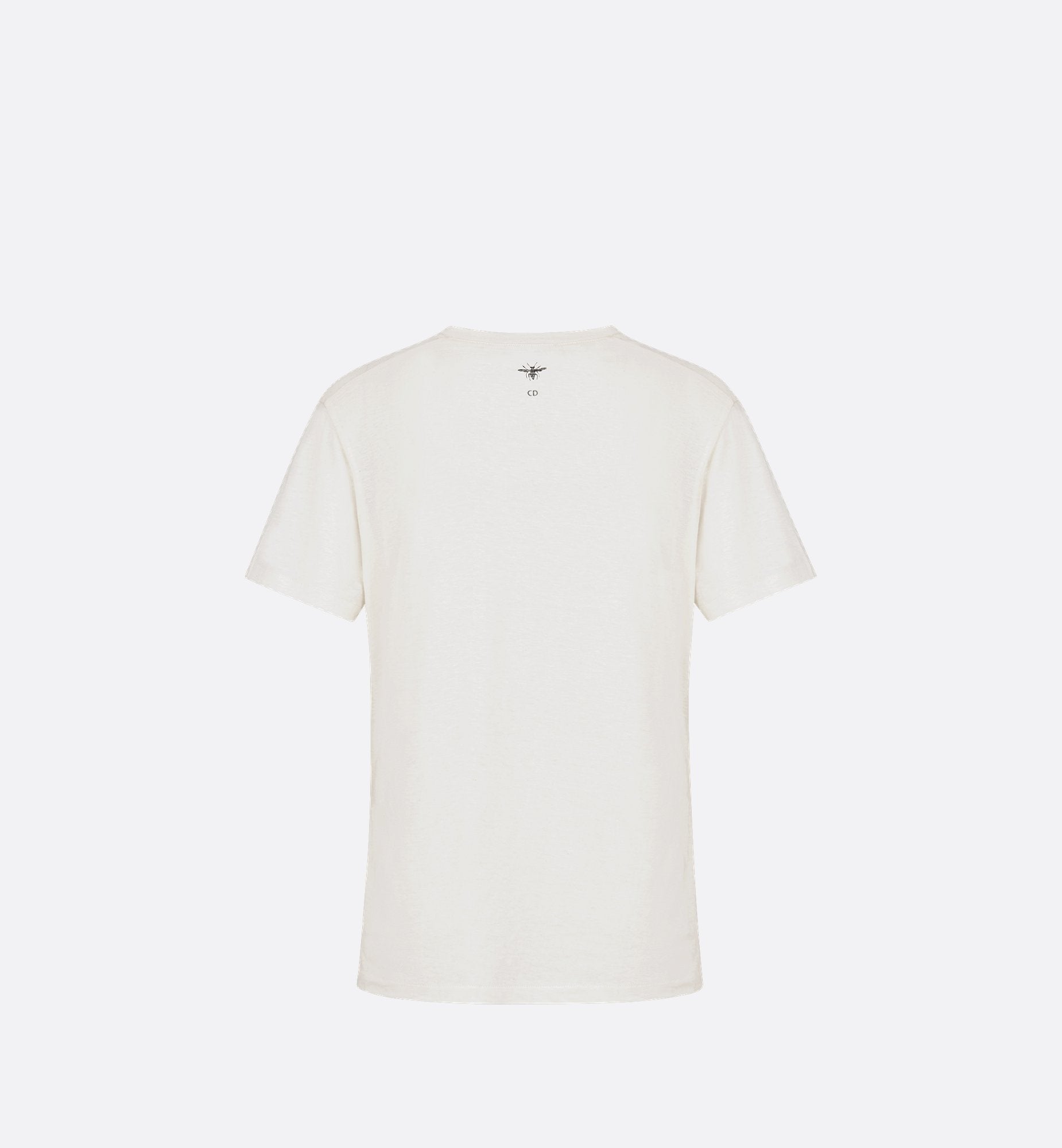 JAdior 8 T Shirt White Cotton And Linen Jersey