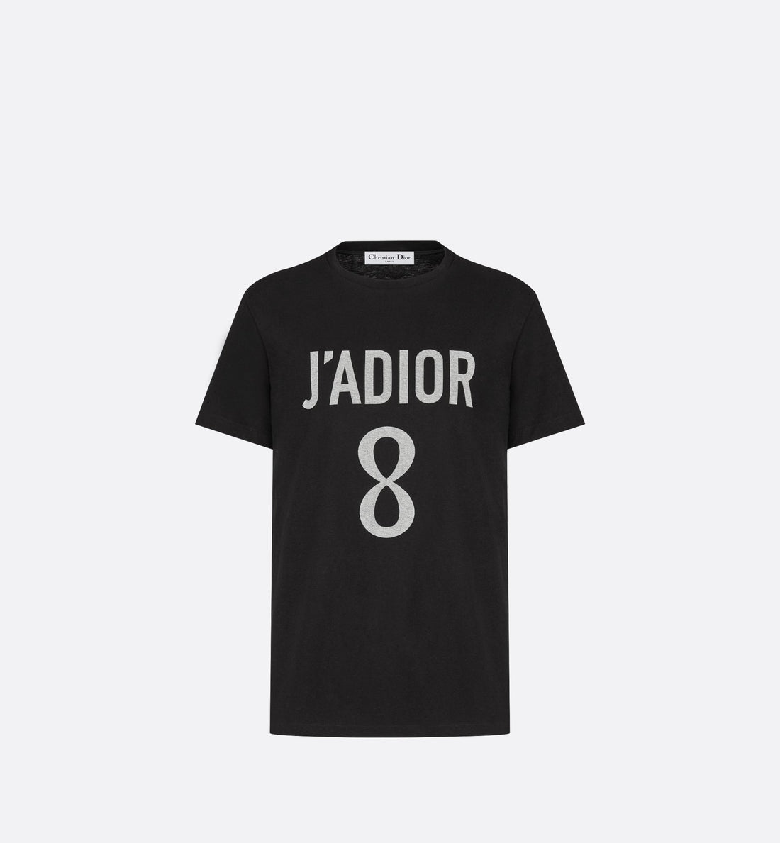 JAdior 8 T Shirt Black Cotton And Linen Jersey