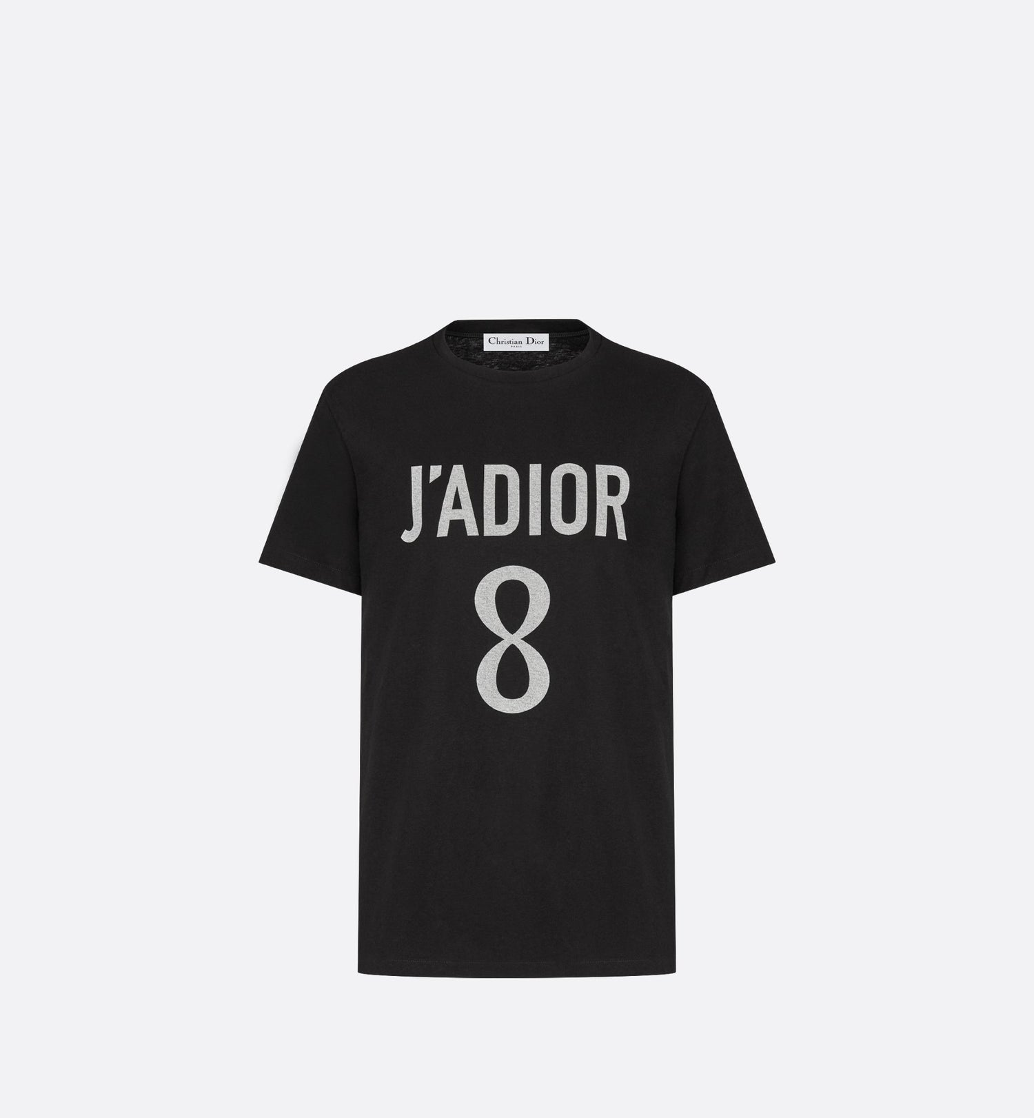 JAdior 8 T Shirt Black Cotton And Linen Jersey