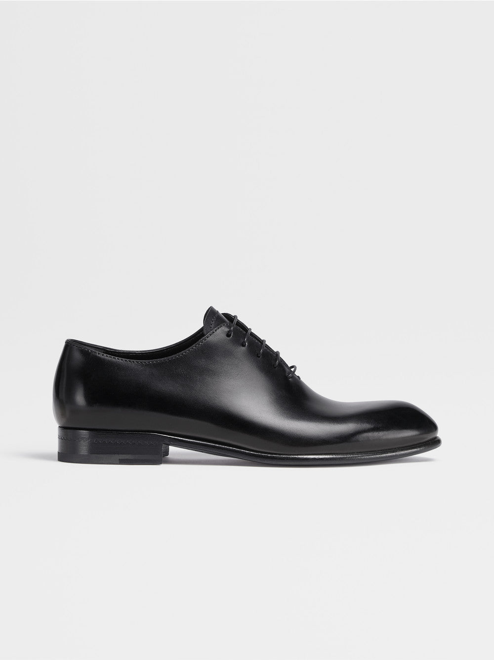 Black Hand buffed Leather Vienna Evening Wholecut Oxford