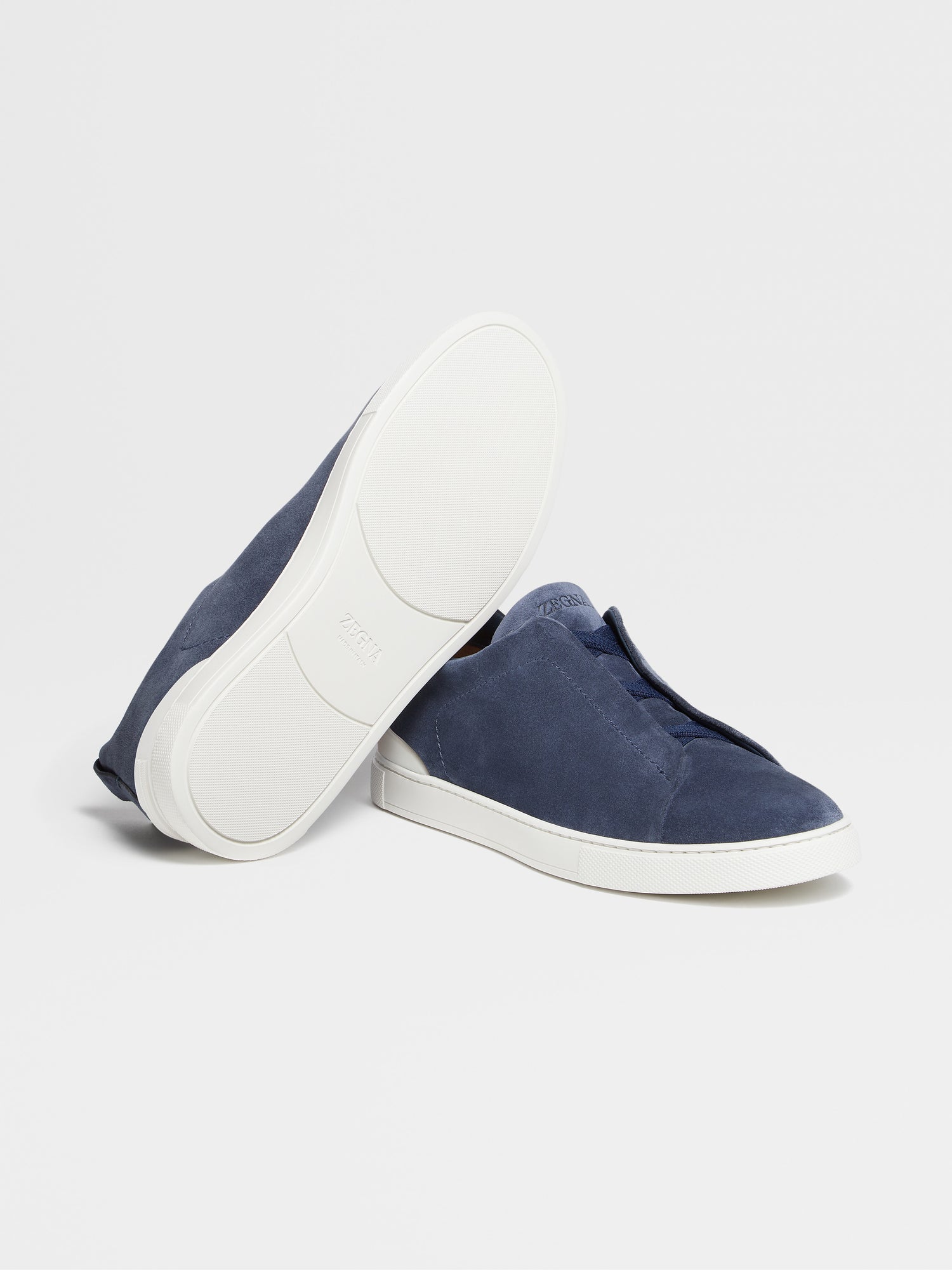 UTILITY BLUE SUEDE TRIPLE STITCH™ SNEAKERS