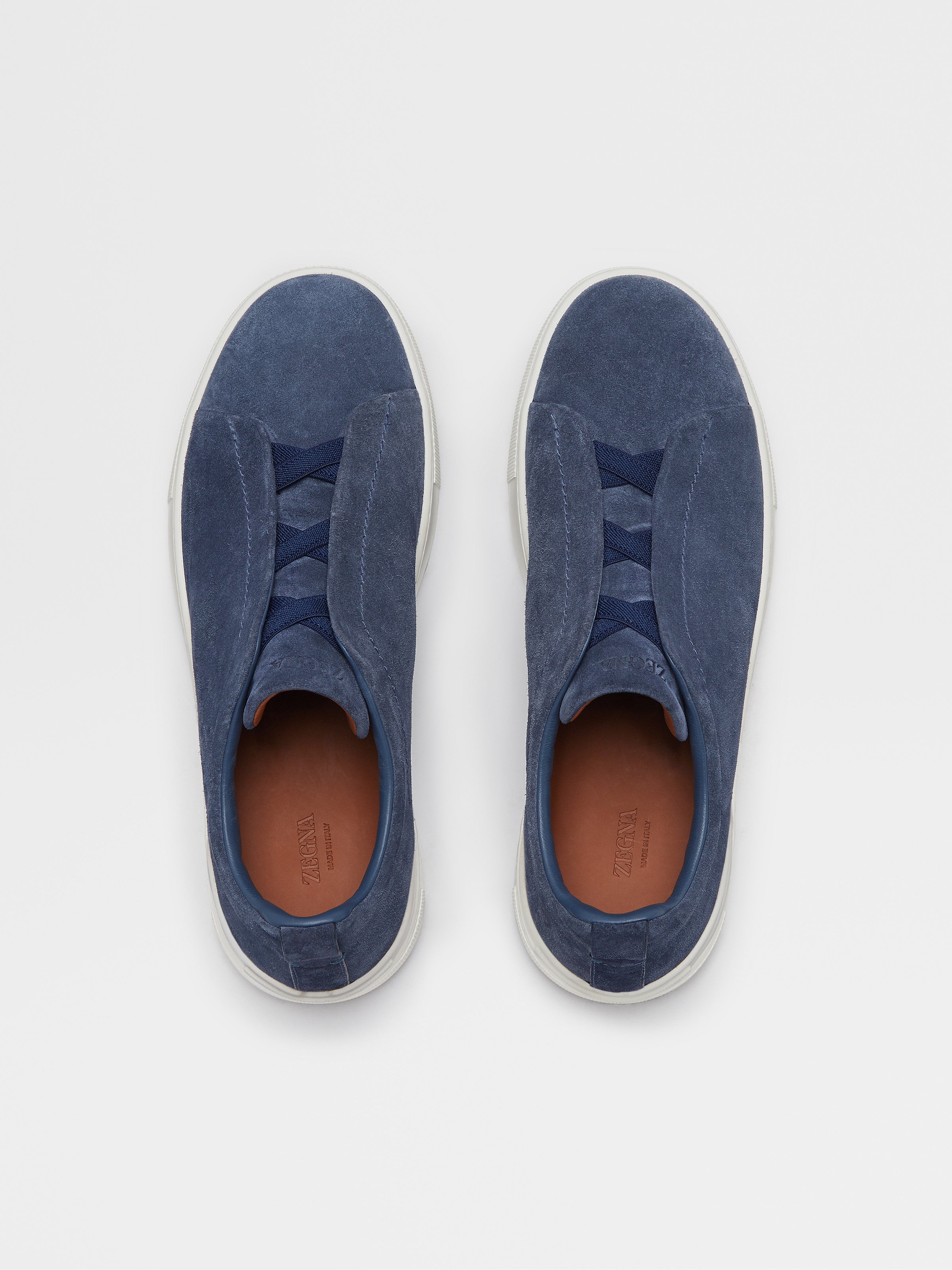 UTILITY BLUE SUEDE TRIPLE STITCH™ SNEAKERS