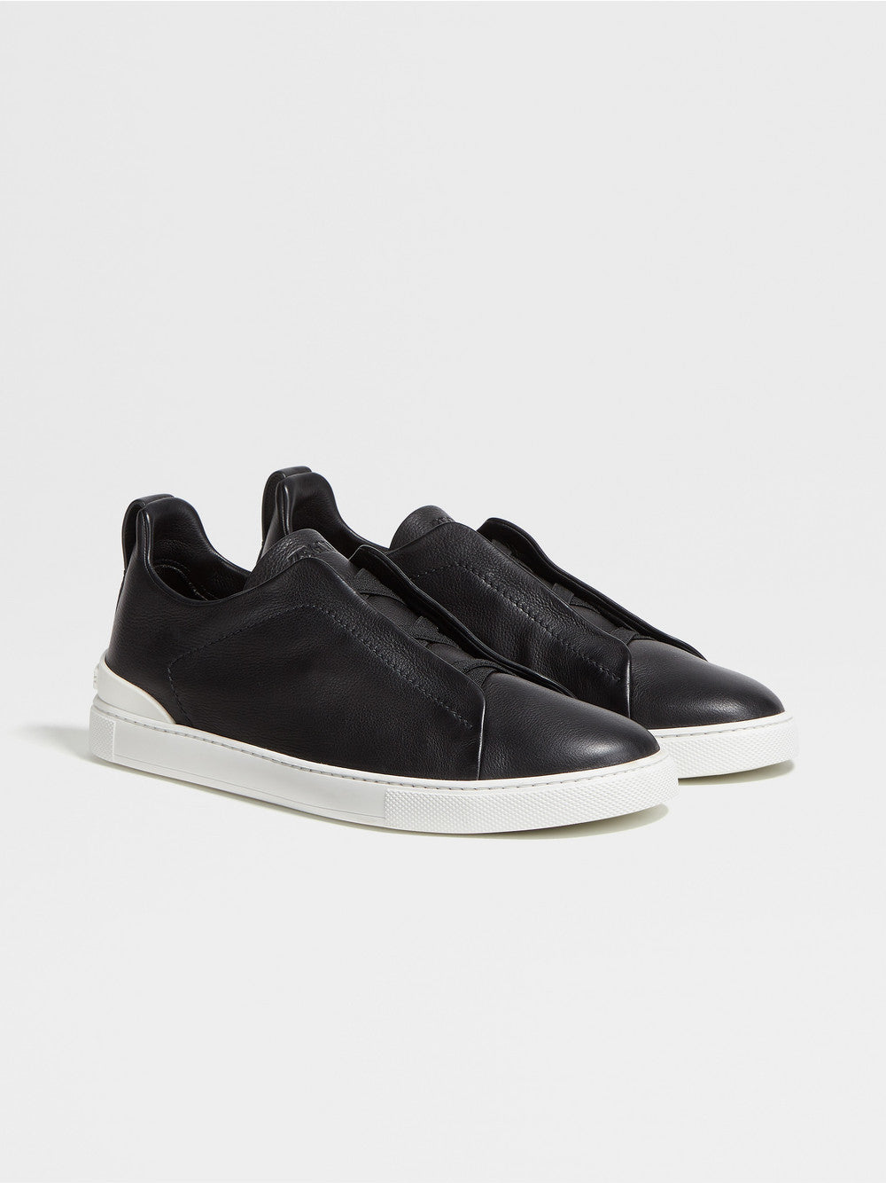 BLACK SECONDSKIN TRIPLE STITCH™ SNEAKERS