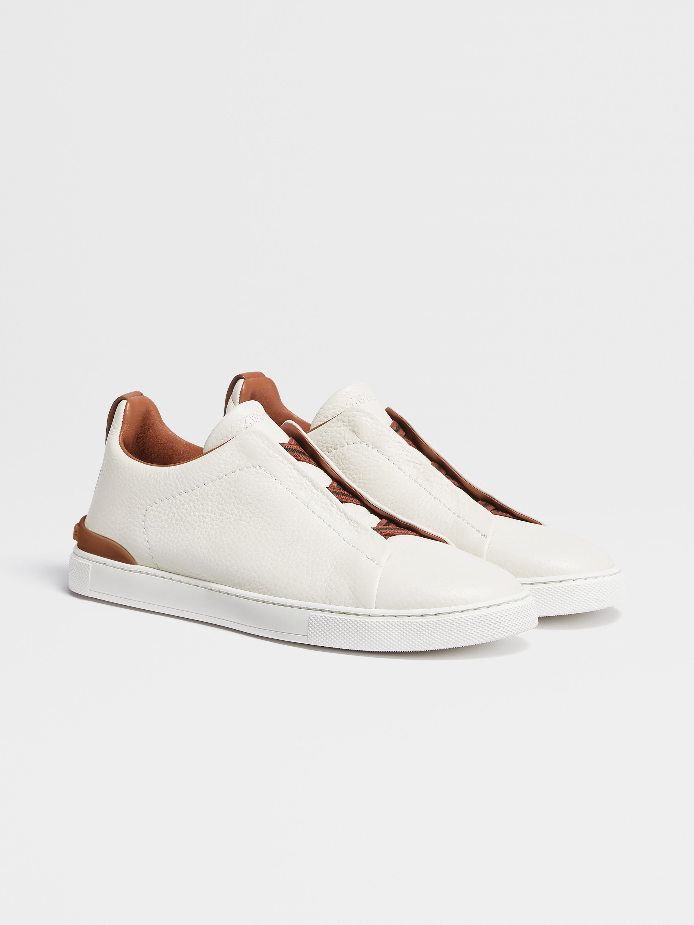 OFF WHITE DEERSKIN TRIPLE STITCH™ SNEAKERS