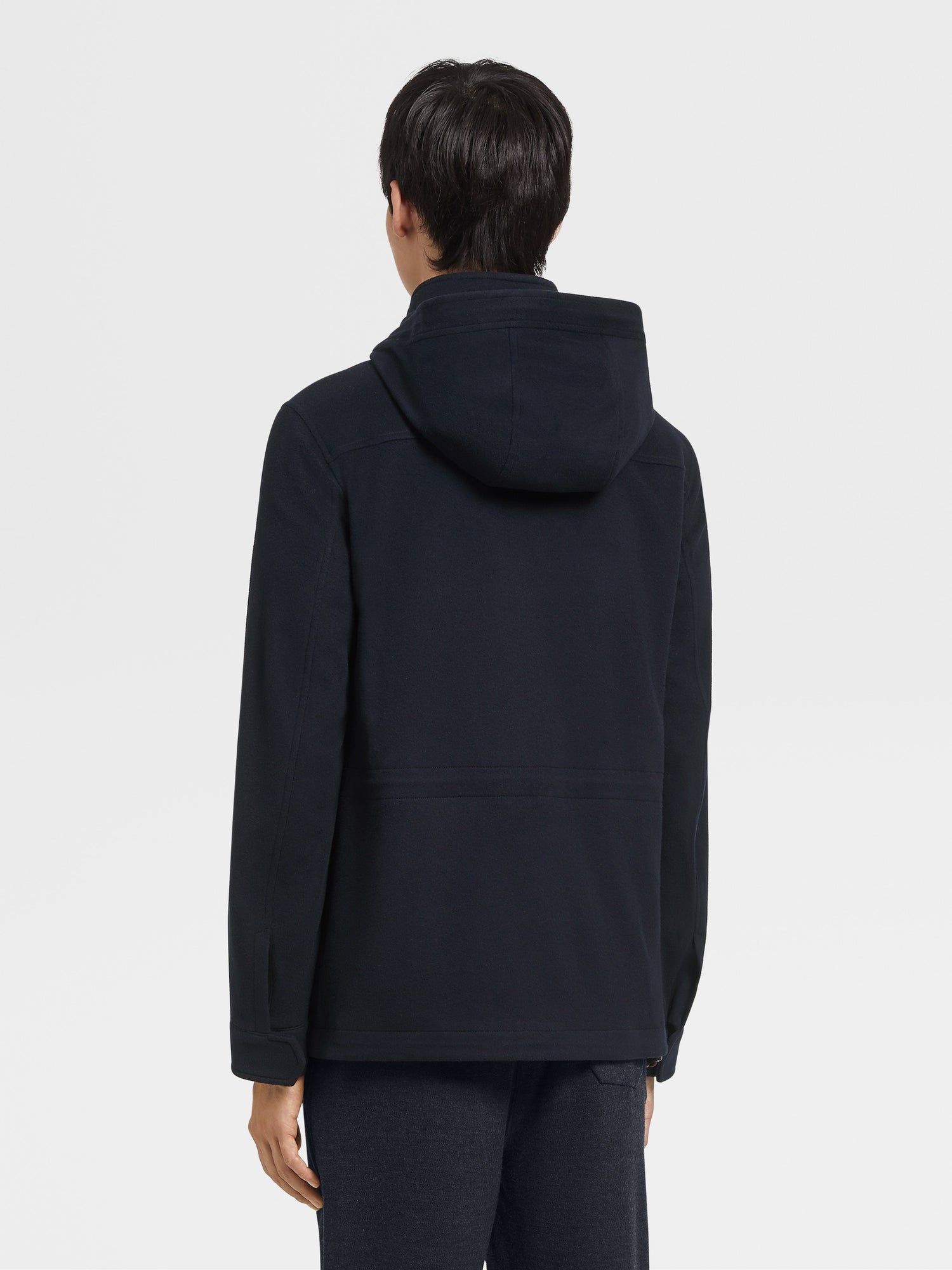 12MILMIL12 WOOL HOODED OVERJACKET