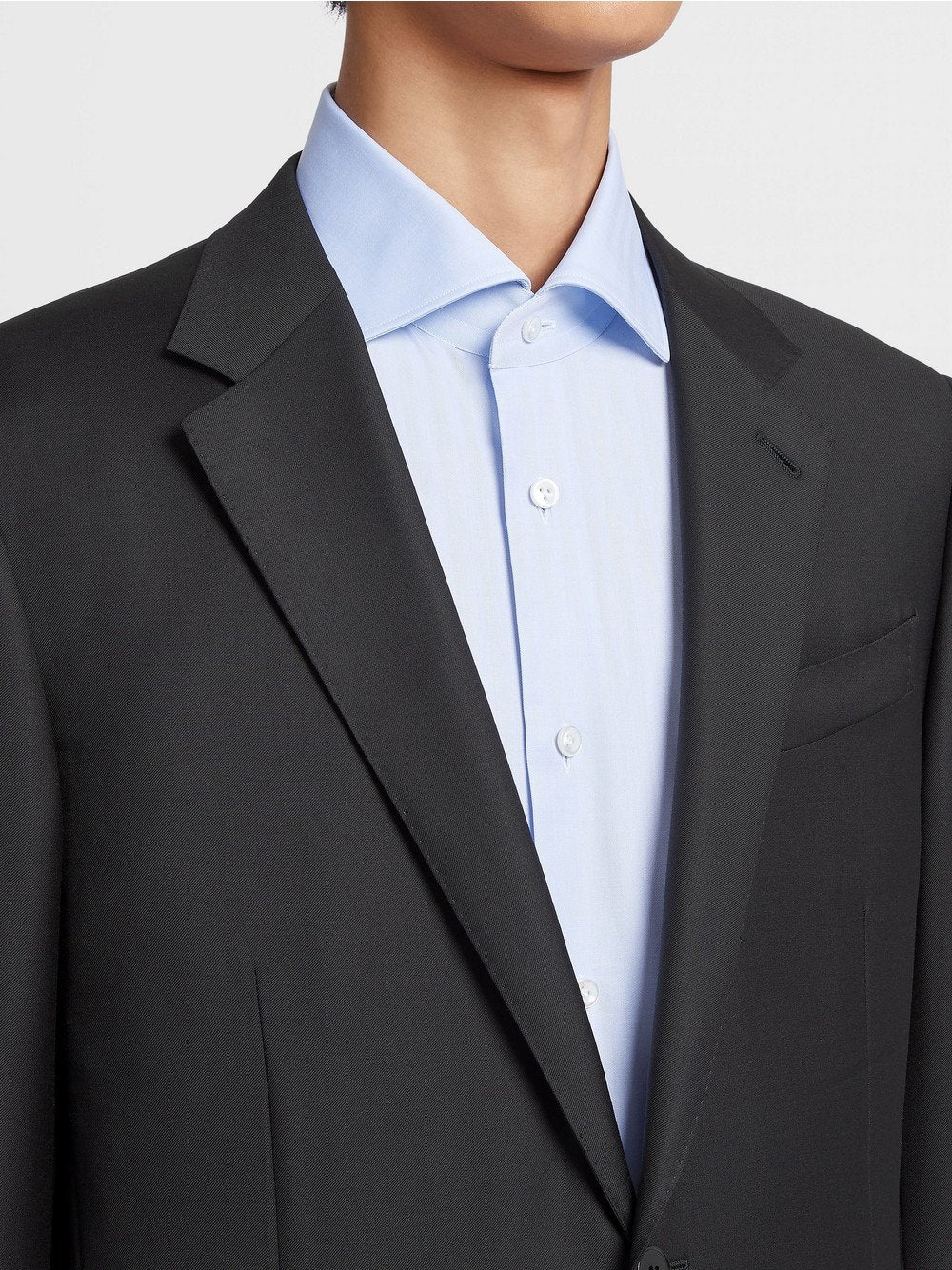 BLACK TROFEO™ WOOL SUIT