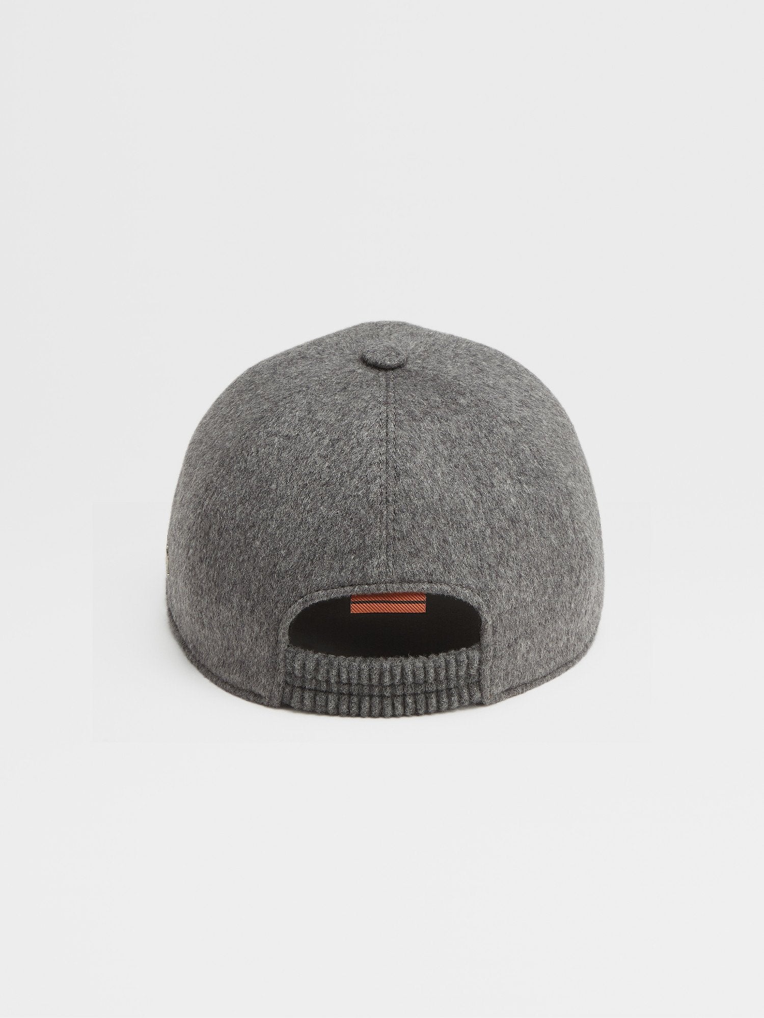 Dark Grey Oasi Cashmere Baseball Cap