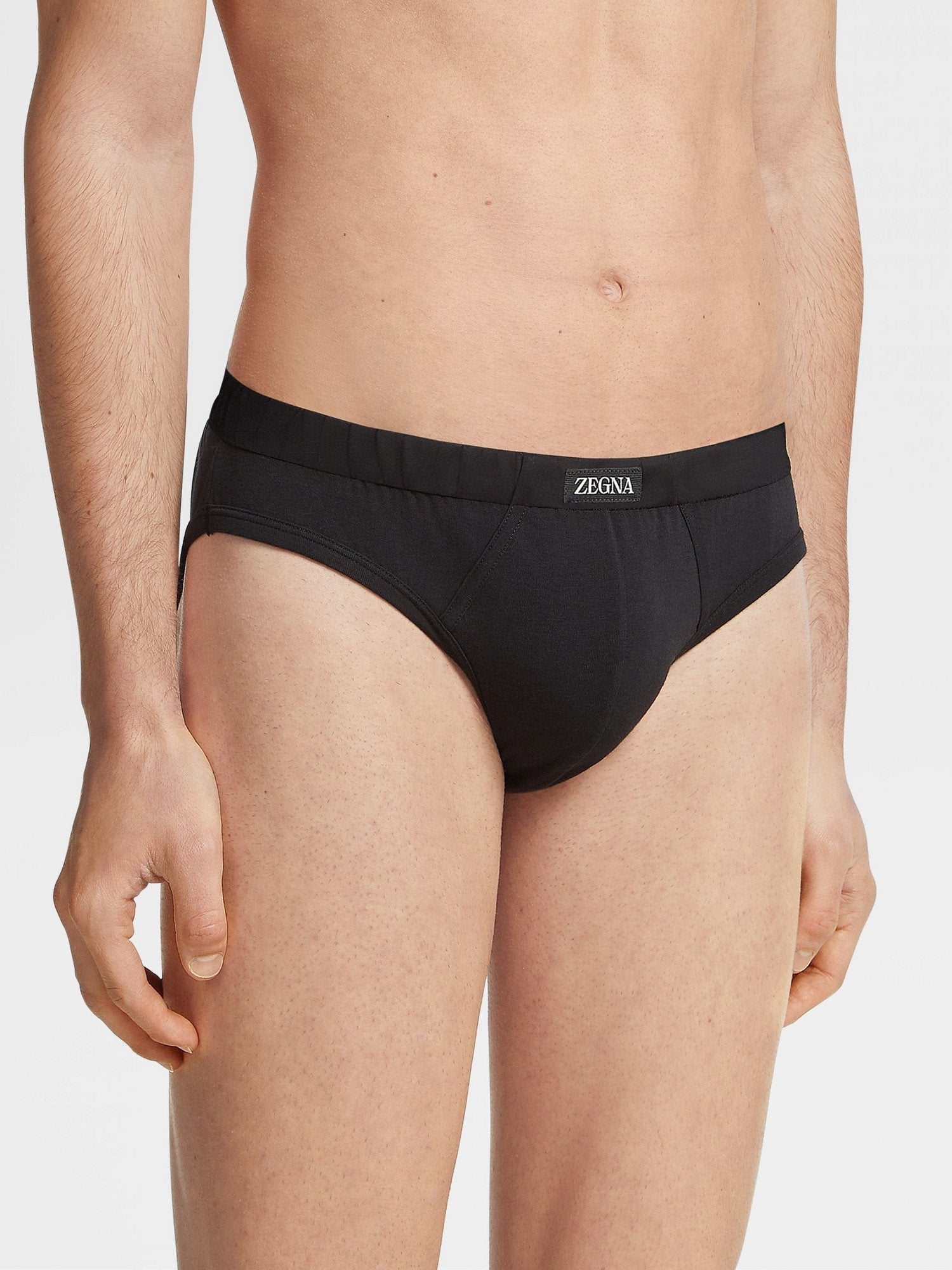 Black Cotton Briefs