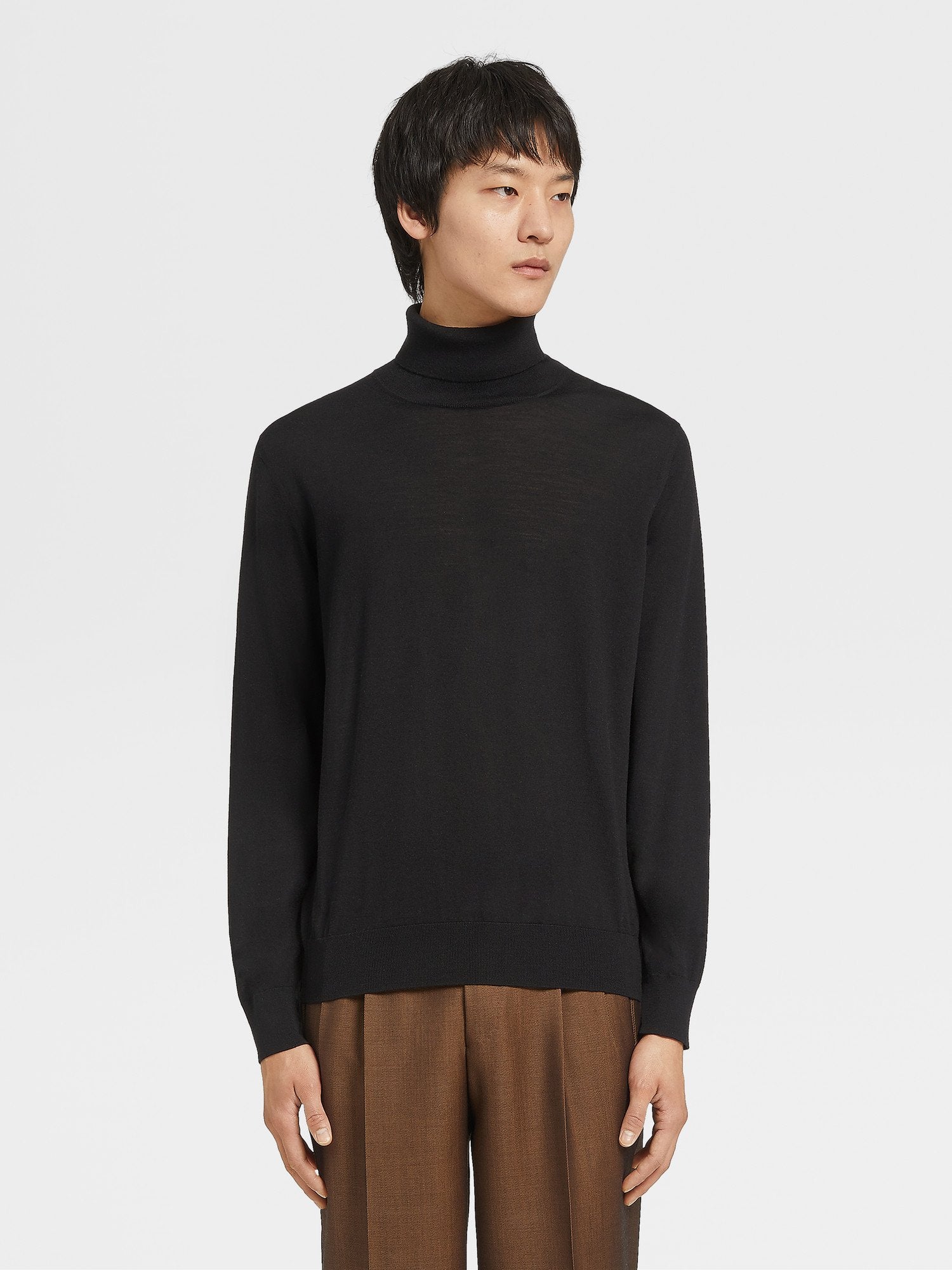 CASHSETA LIGHT TURTLENECK