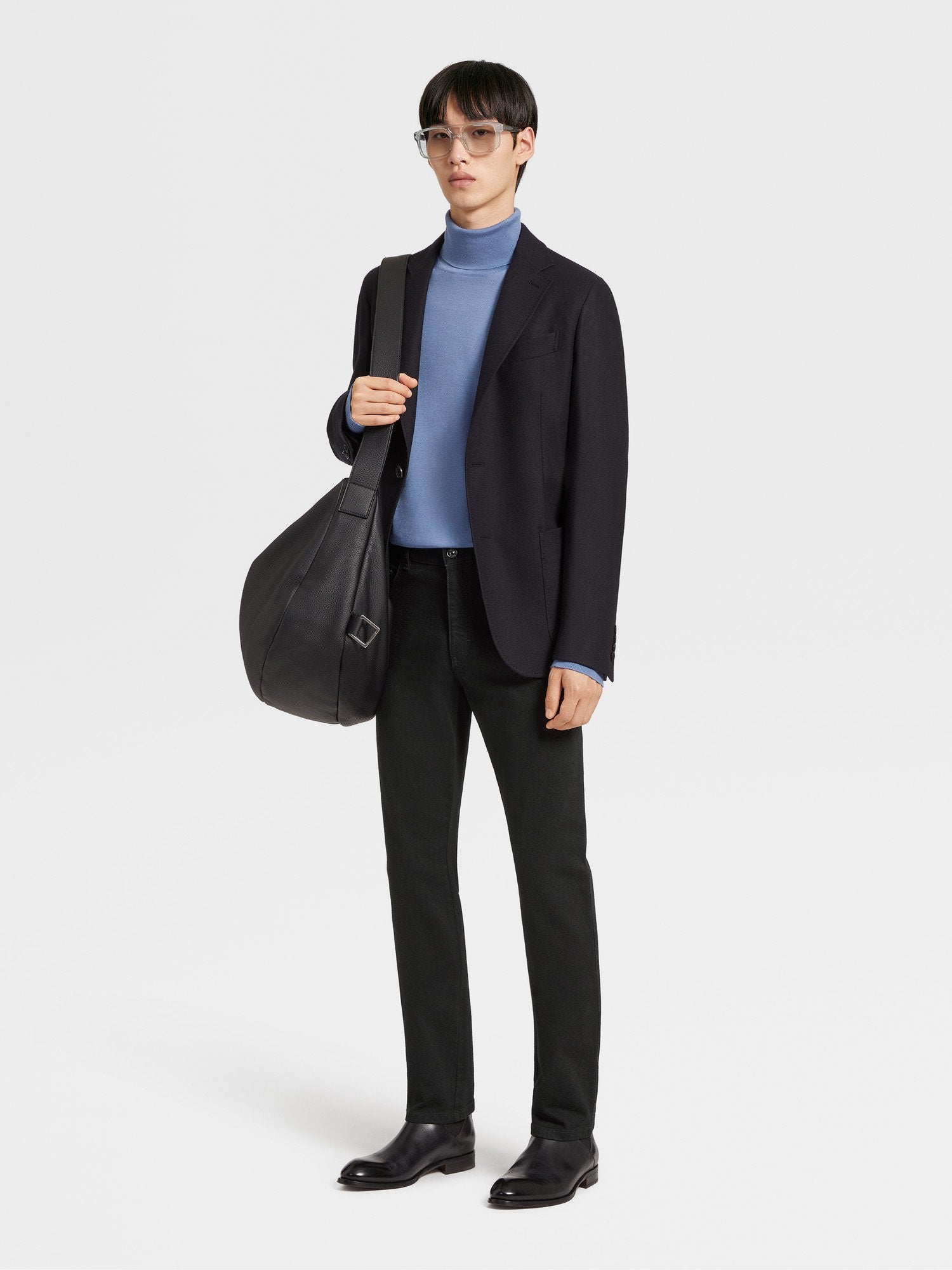 BLACK TROFEO™ CASHMERE BLAZER