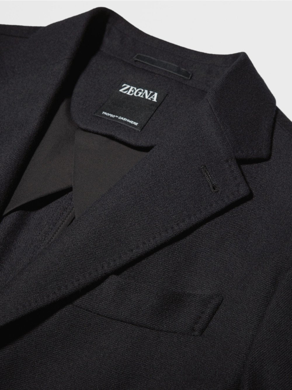 Black Trofeo Cashmere Blazer