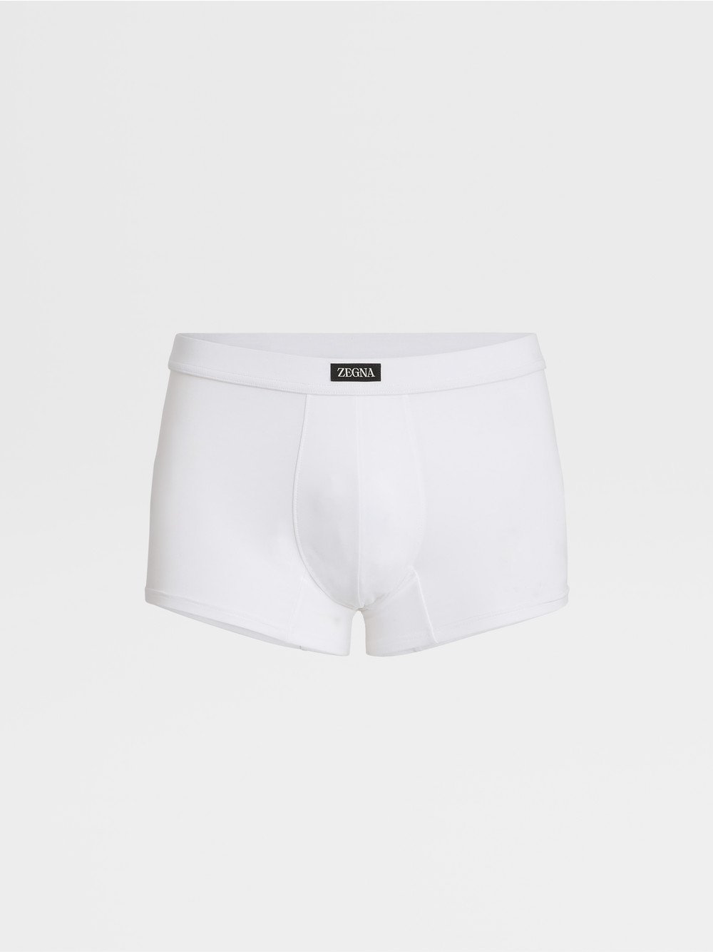 WHITE STRETCH MODAL TRUNKS