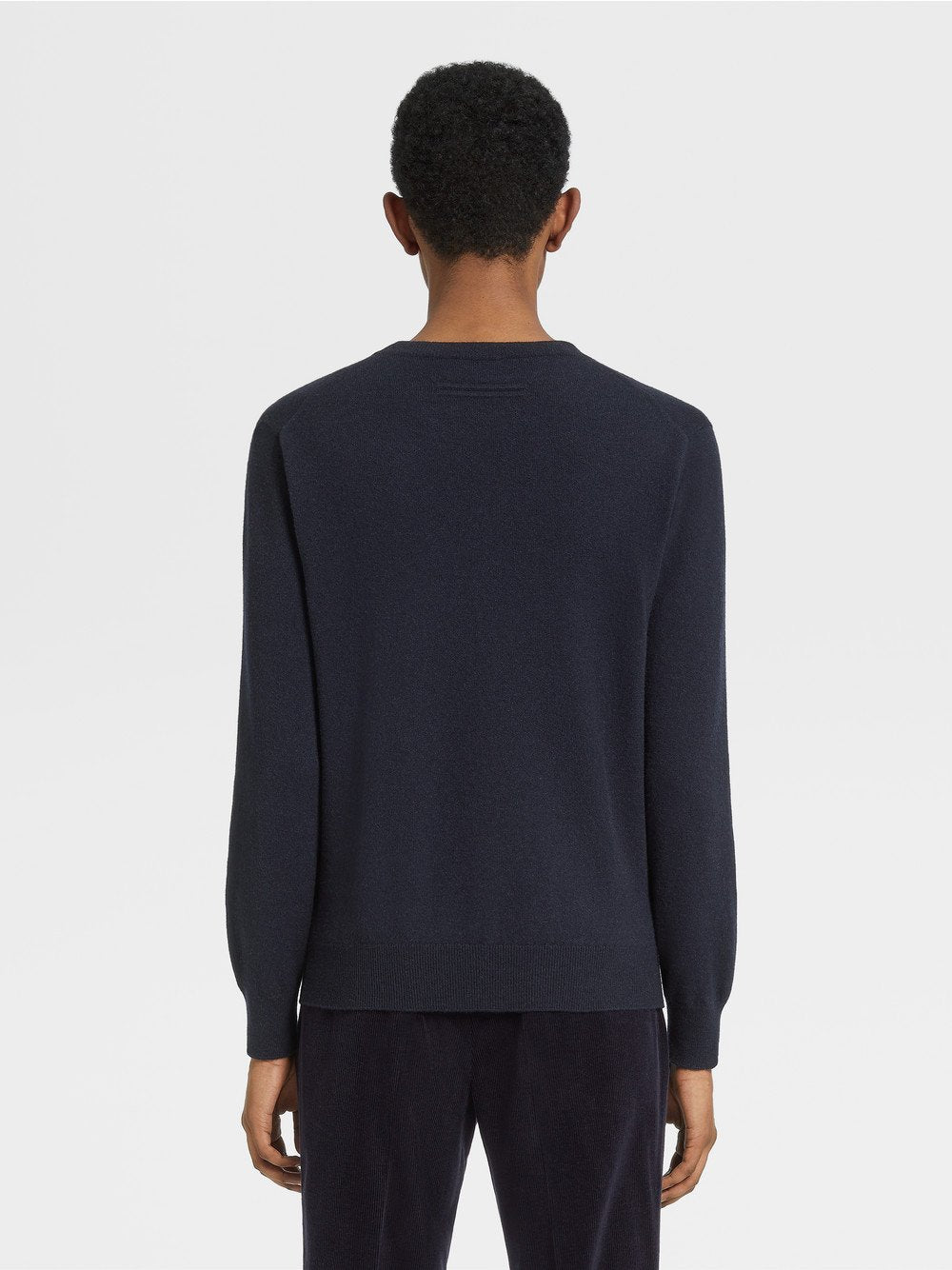 Navy Blue Oasi Cashmere Crewneck