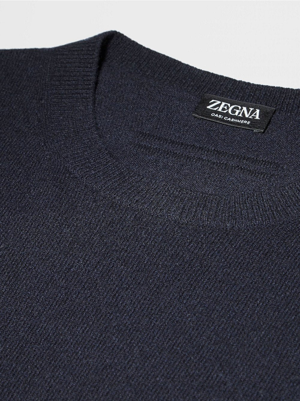 Navy Blue Oasi Cashmere Crewneck