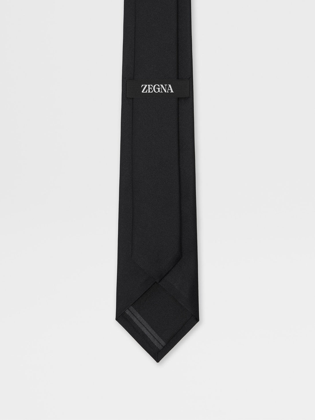 BLACK SILK TIE