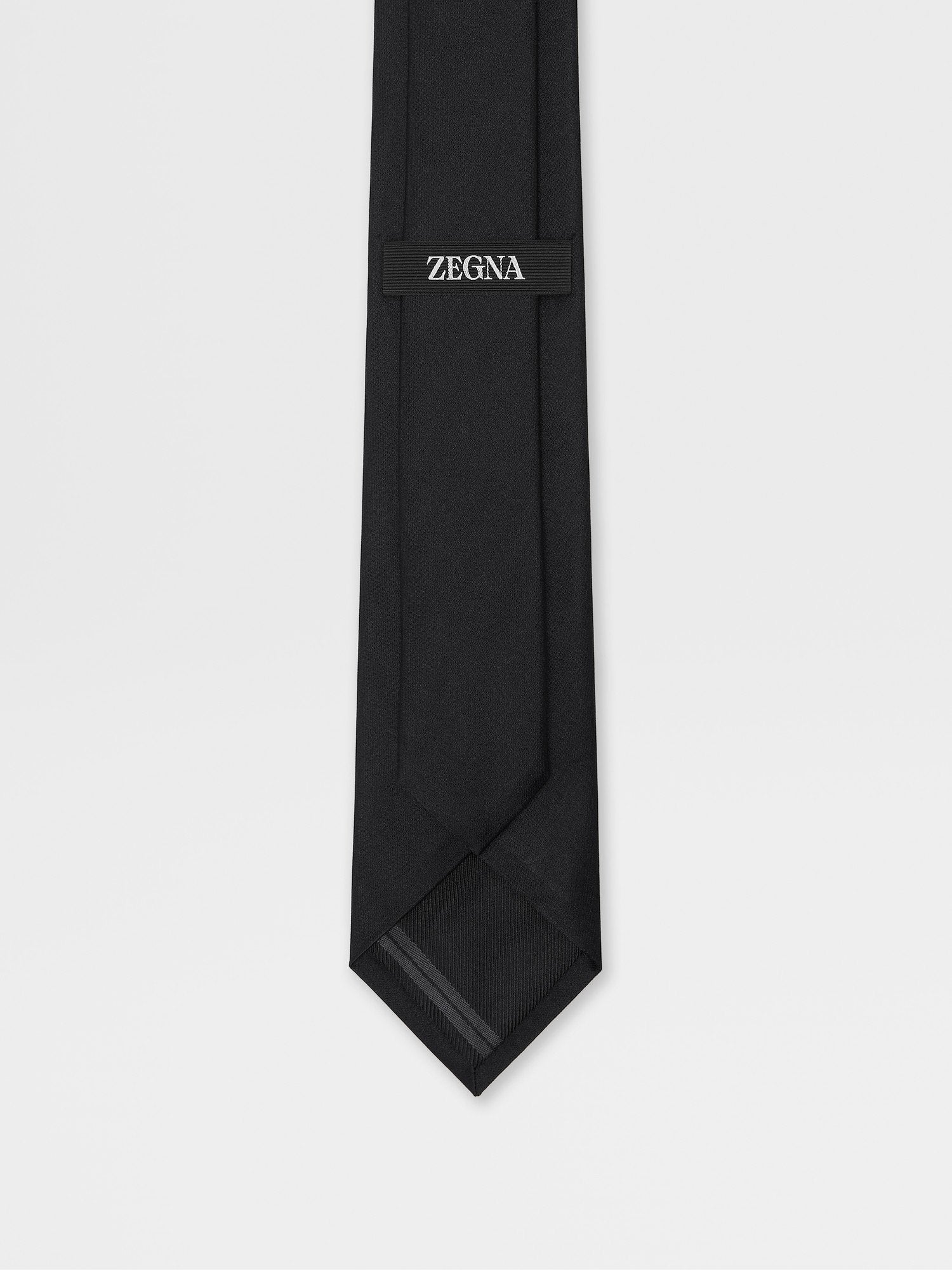 Black Silk Tie