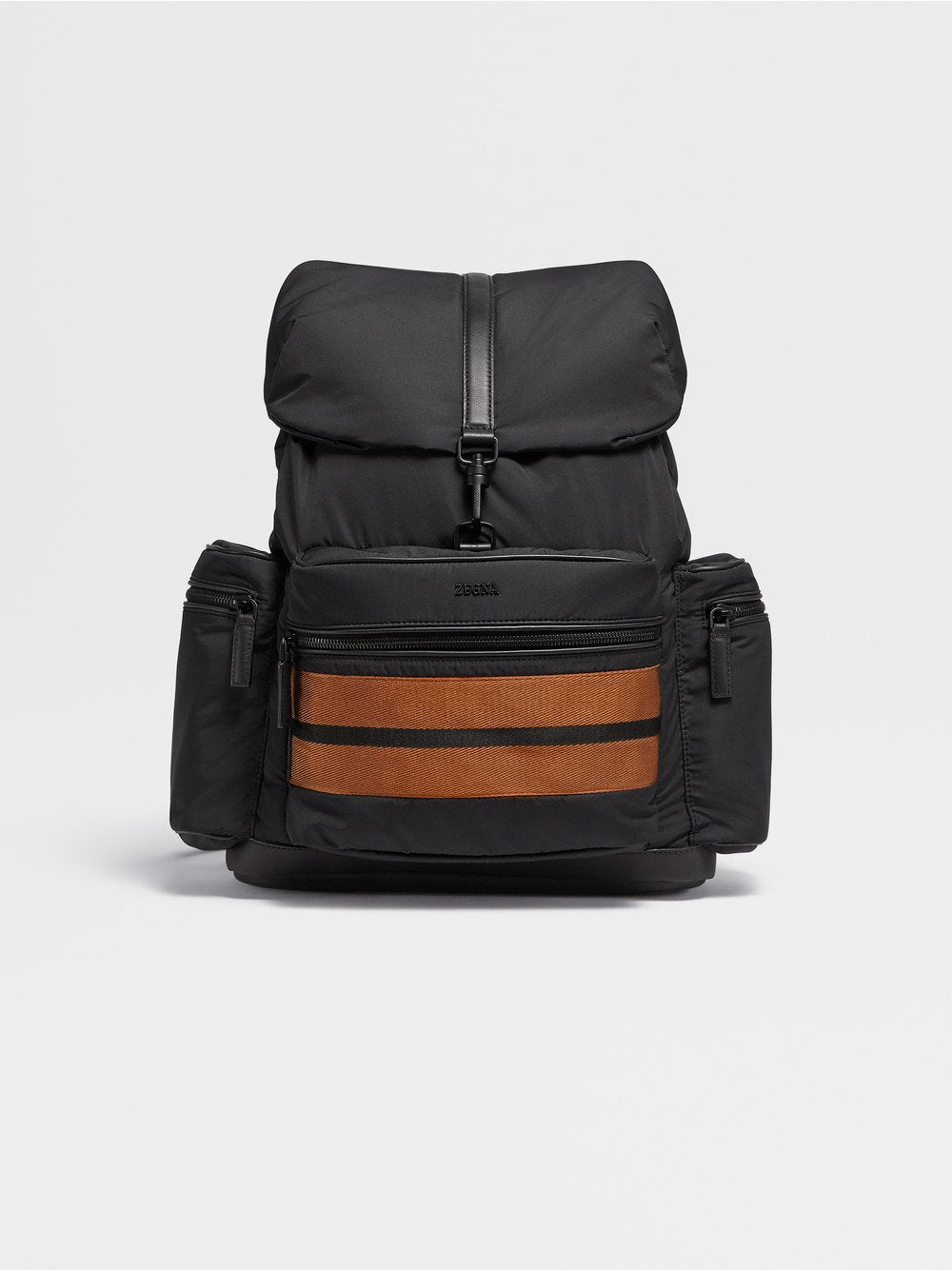 BLACK NYLON SPECIAL BACKPACK